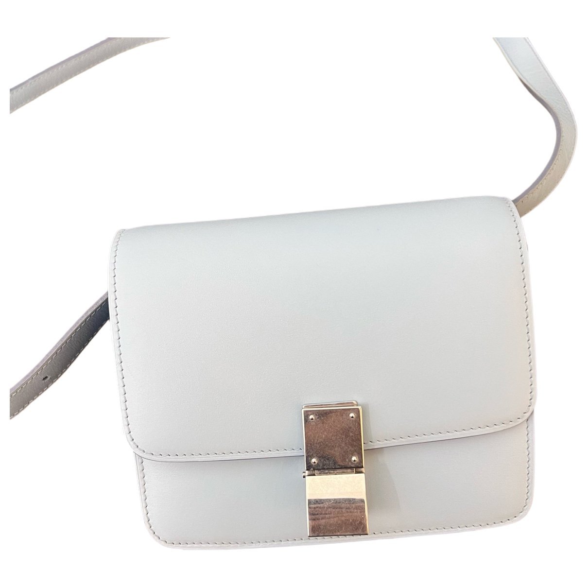 Classic leather crossbody bag