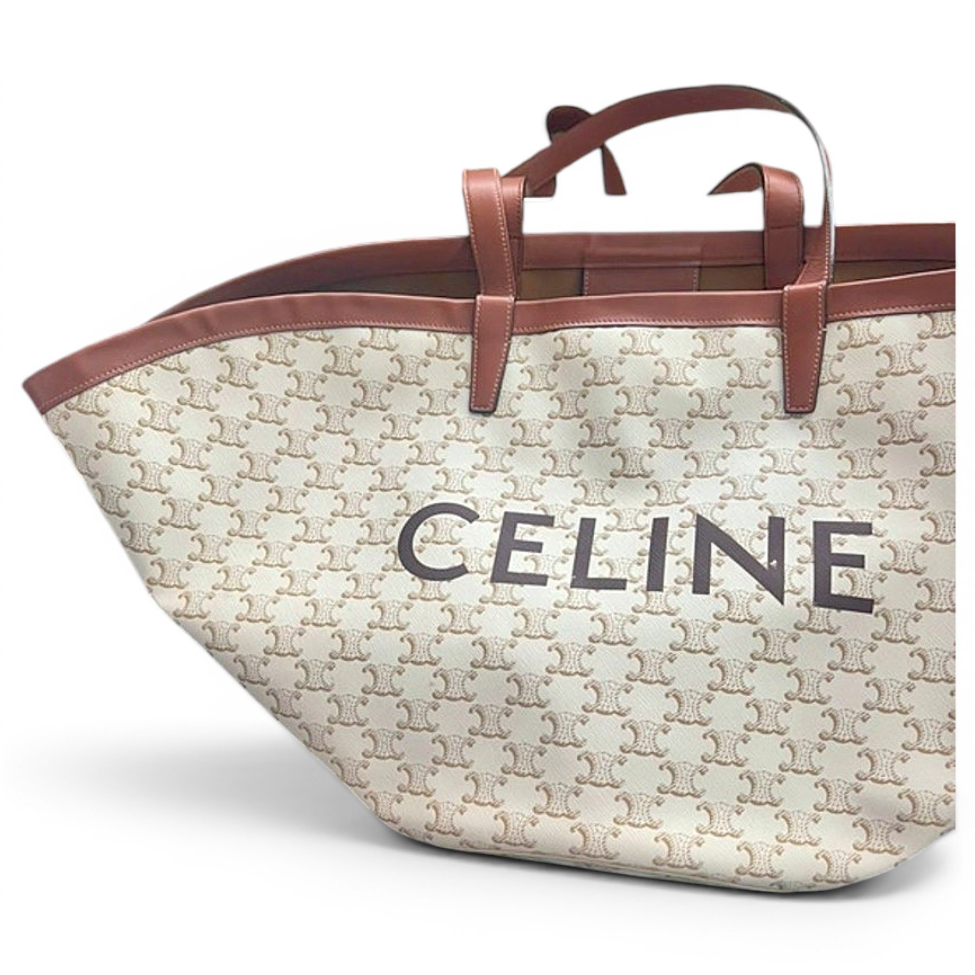 Leather tote