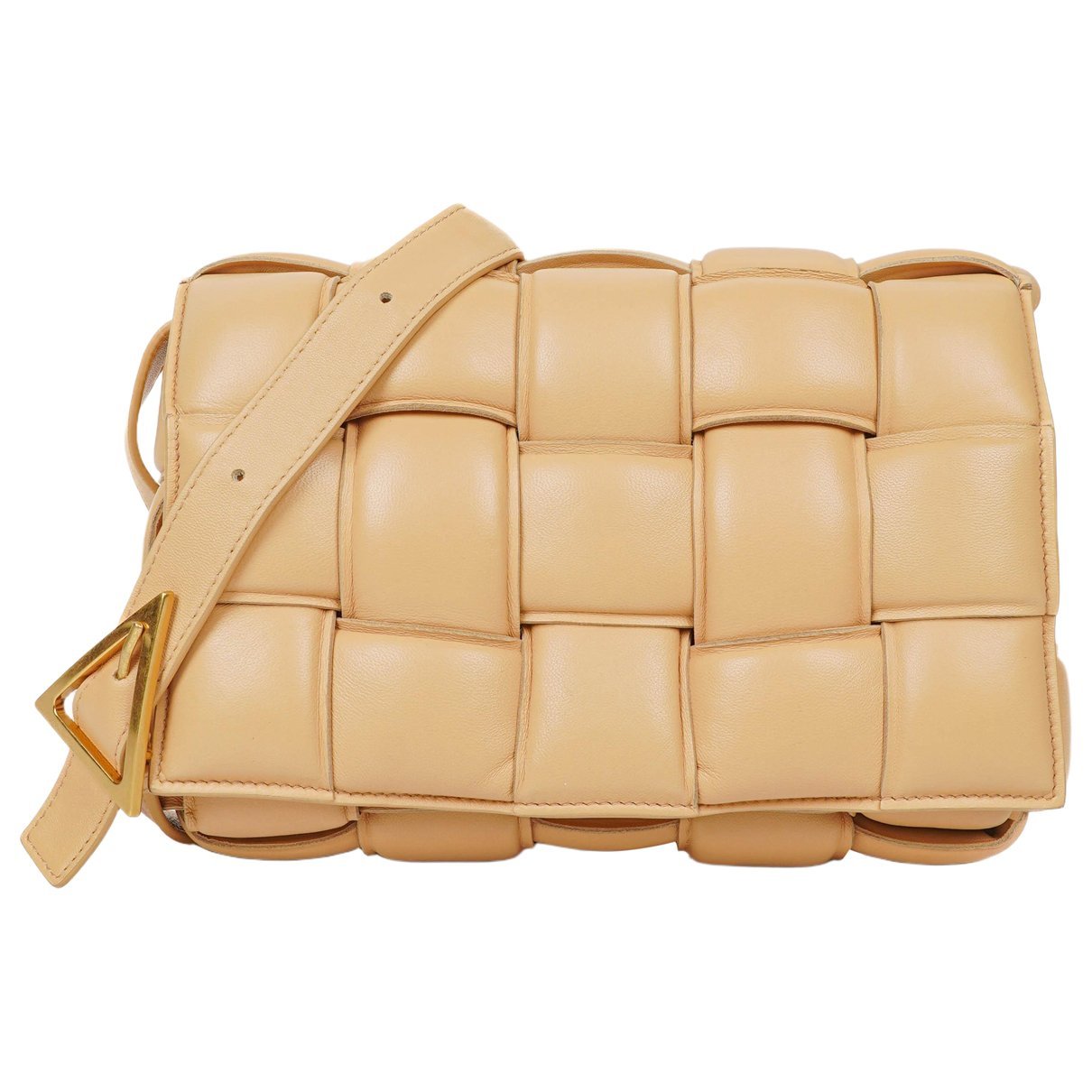 Cassette Padded leather handbag