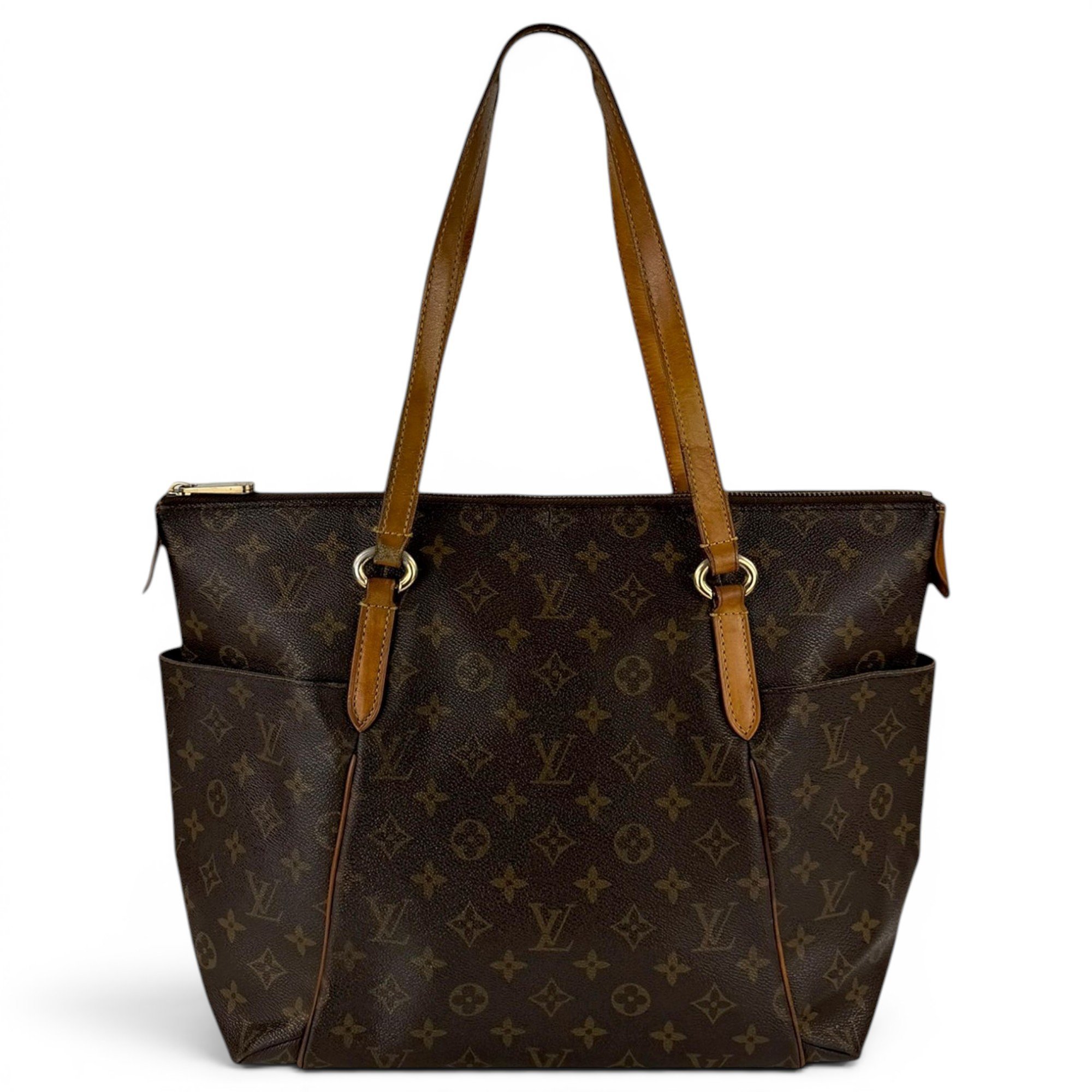 Totally leather handbag