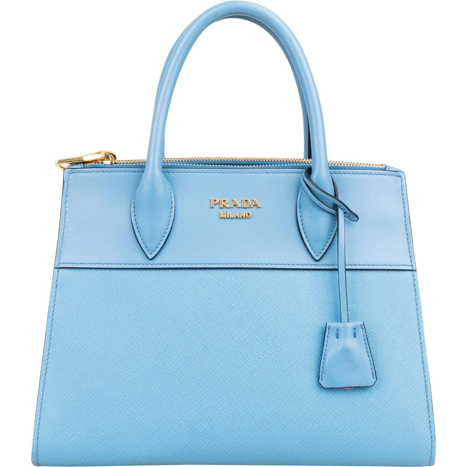 Promenade leather handbag