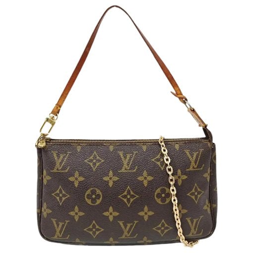 Maxi Multi Pochette Accessoires leather handbag