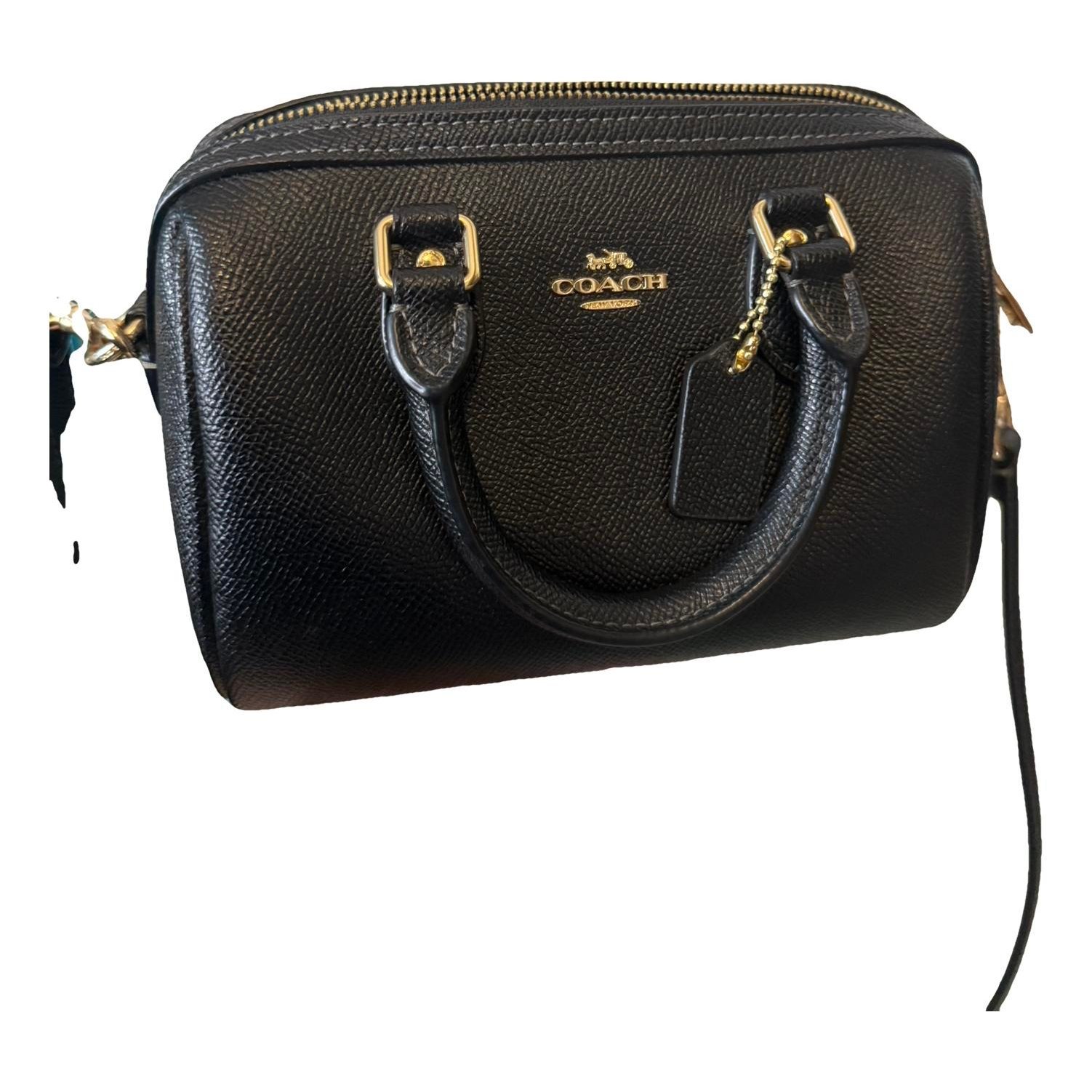 Leather crossbody bag