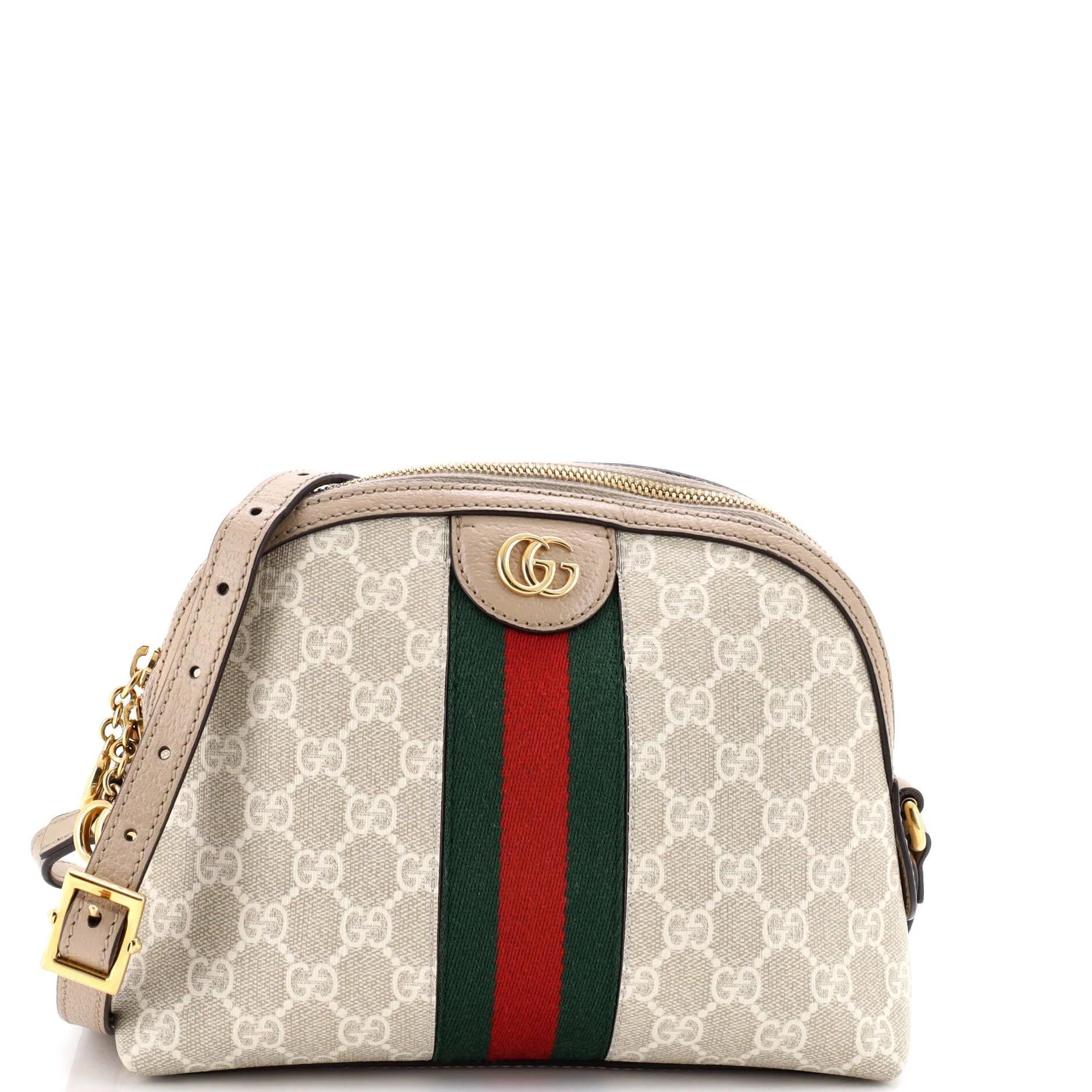 Ophidia Dome cloth handbag