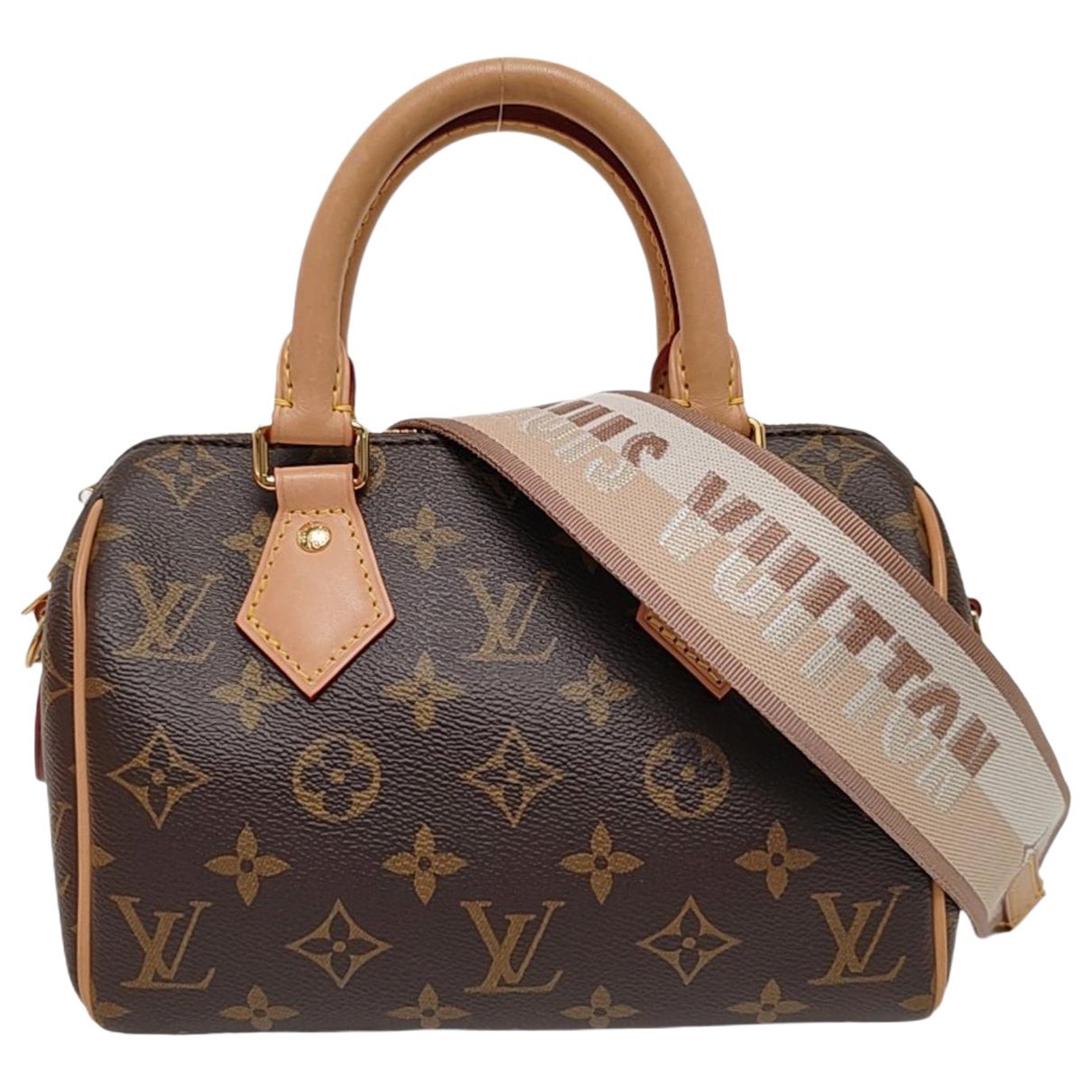 Nano Speedy / Mini HL leather handbag