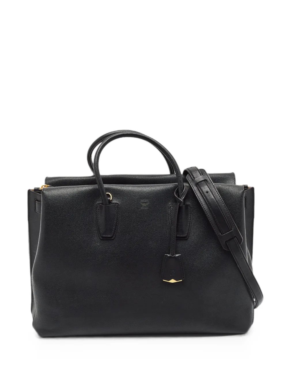 MCM large Milla leather tote bag