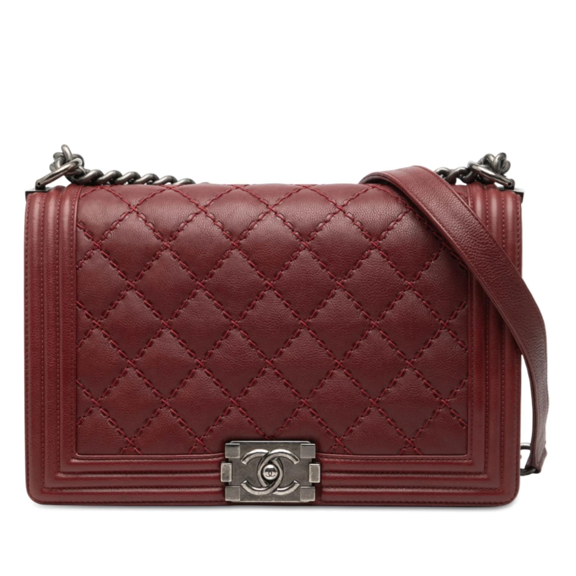 Boy pony-style calfskin handbag
