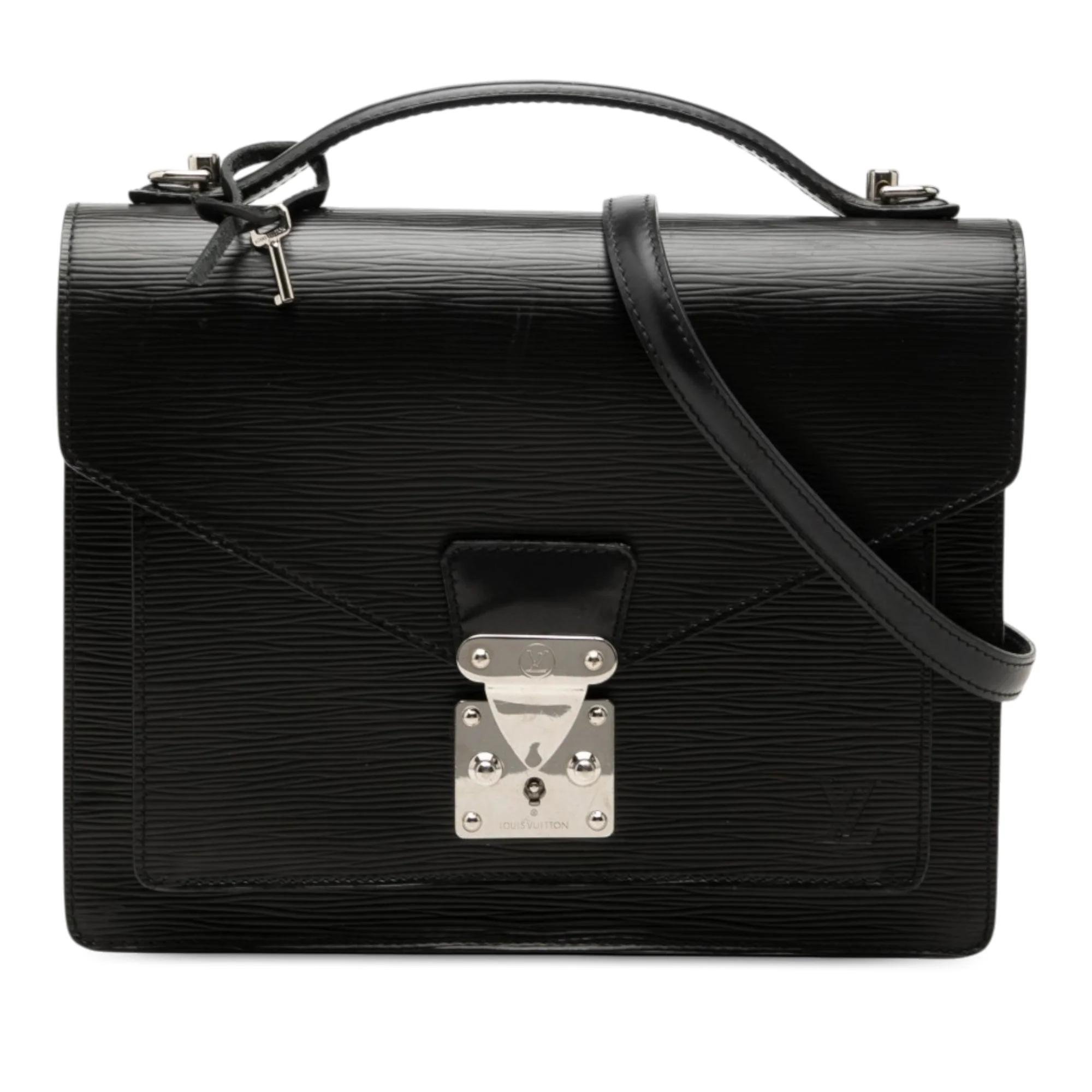 Monceau leather satchel