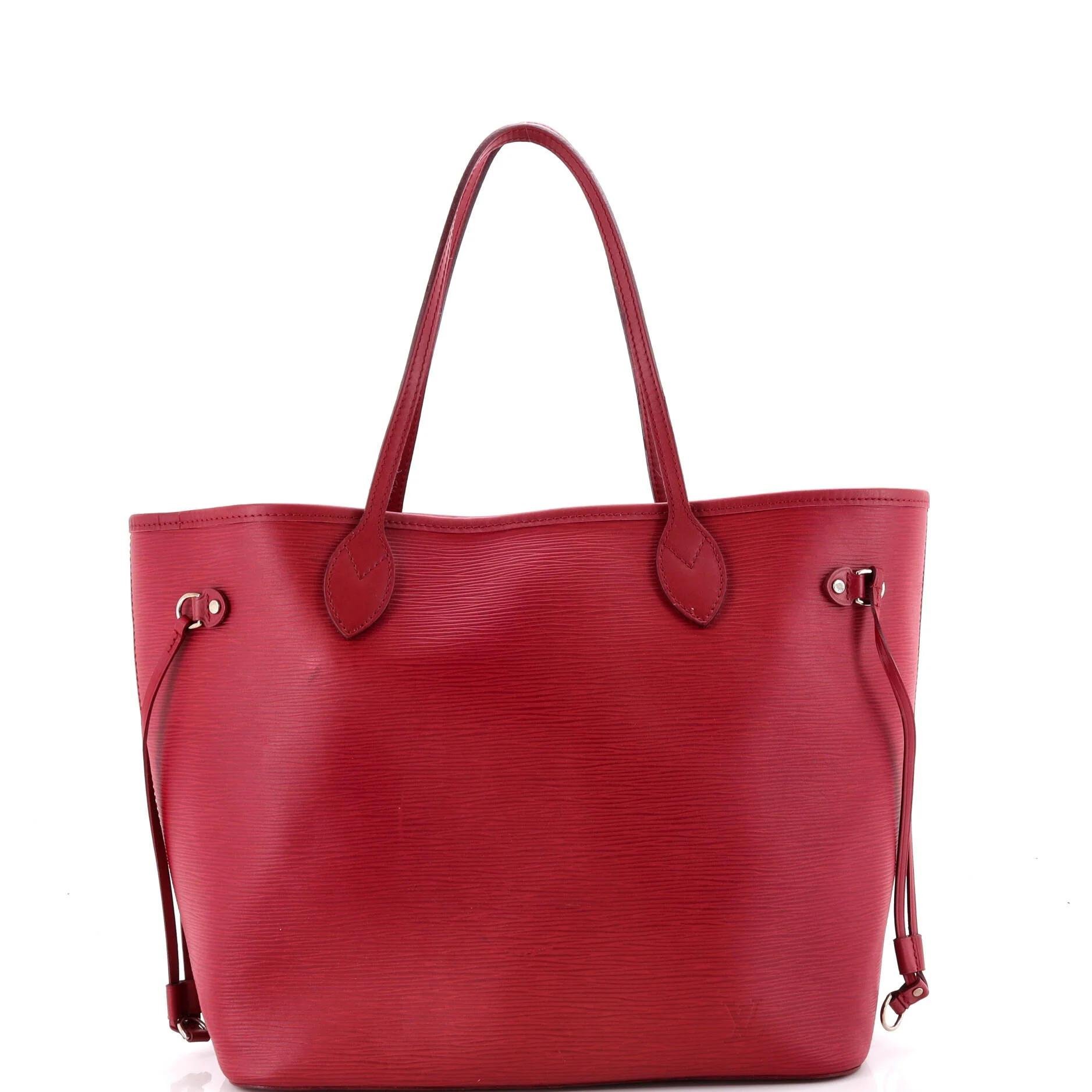 Leather tote