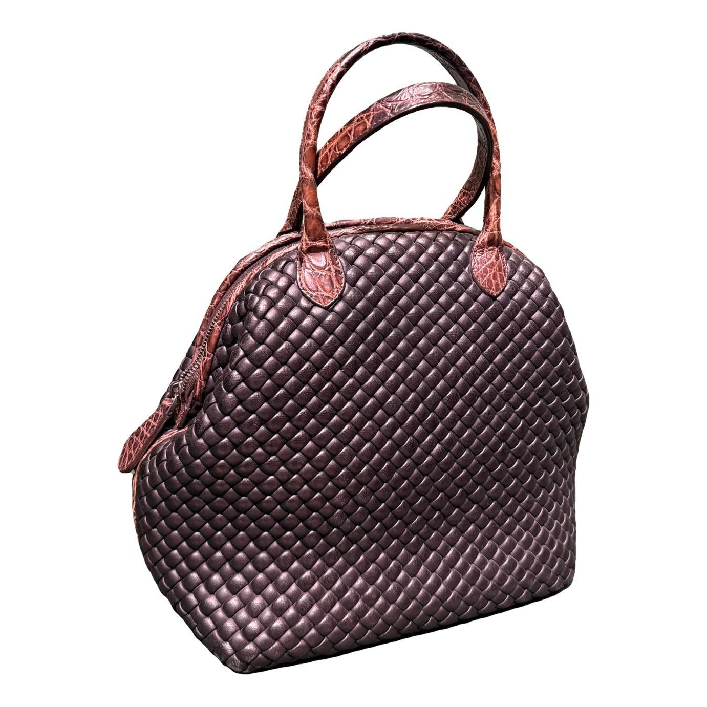 Leather handbag