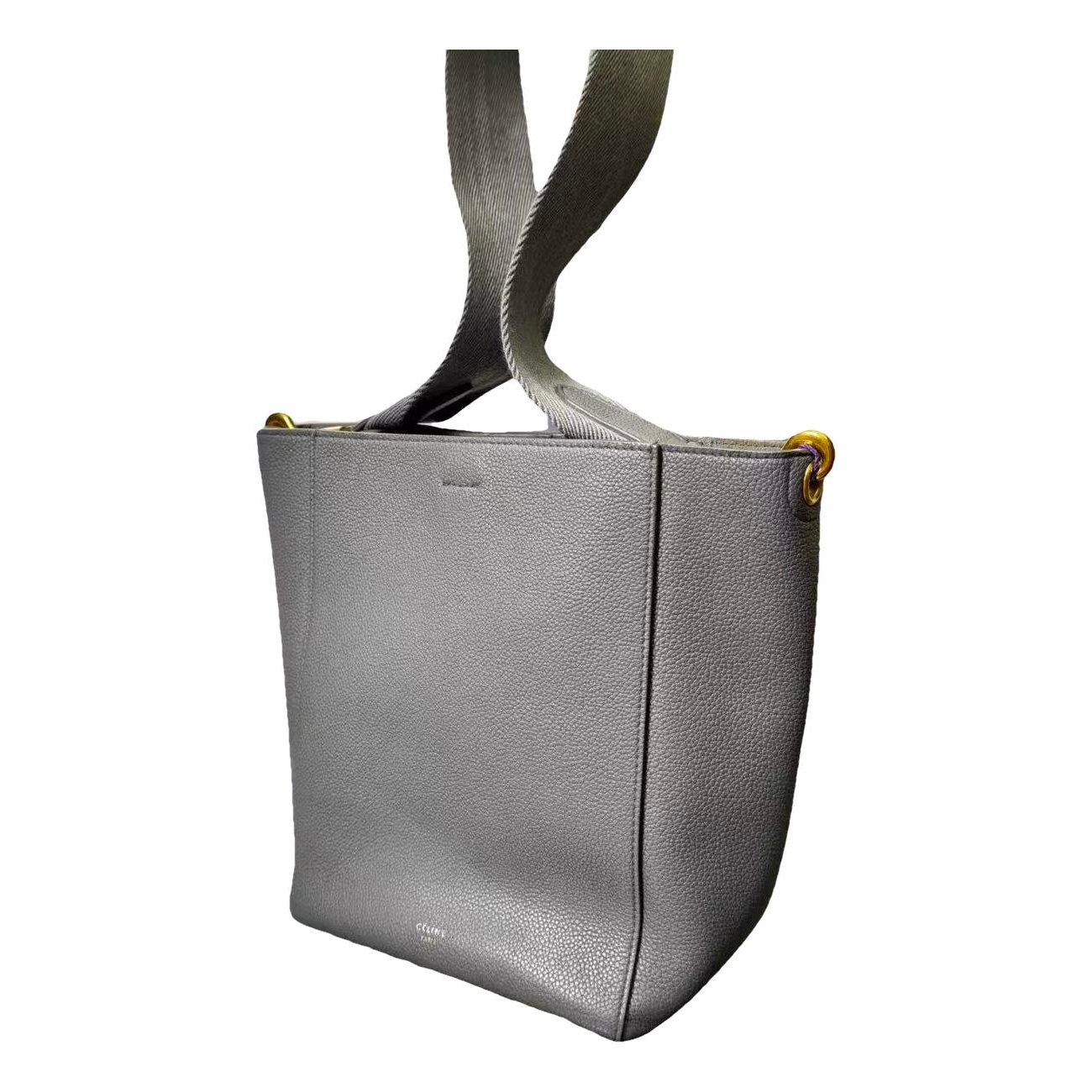 Seau Sangle leather handbag