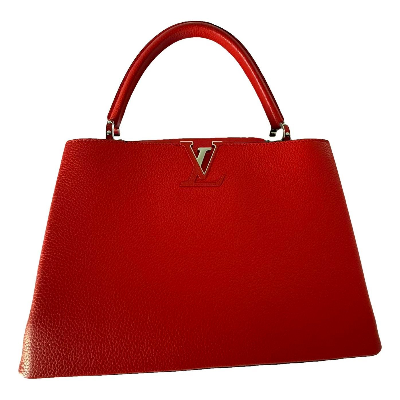 Capucines leather handbag