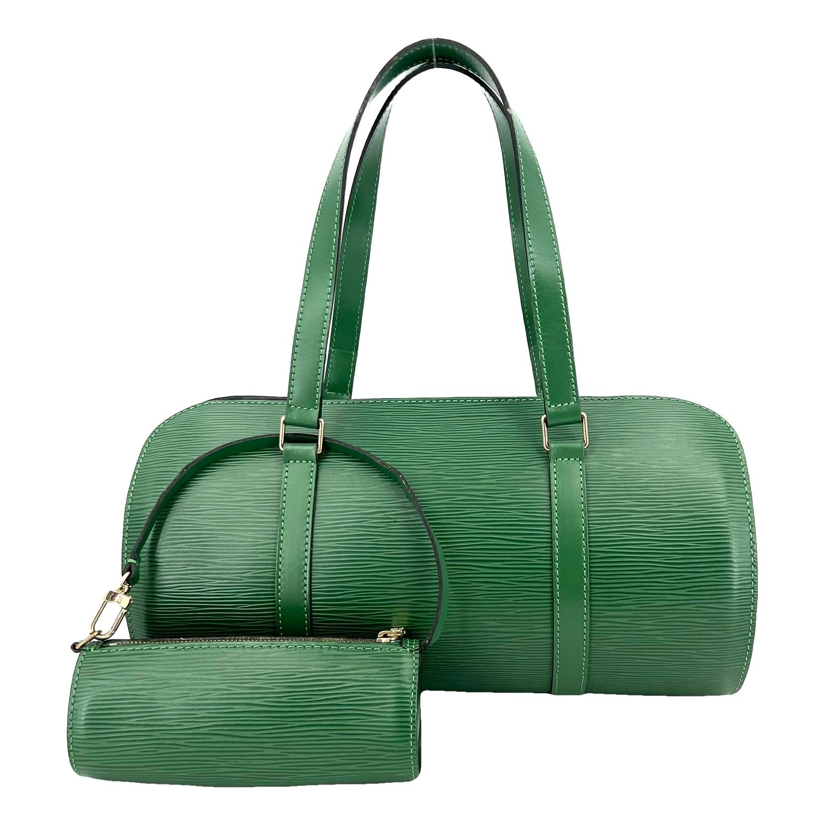 Papillon leather handbag
