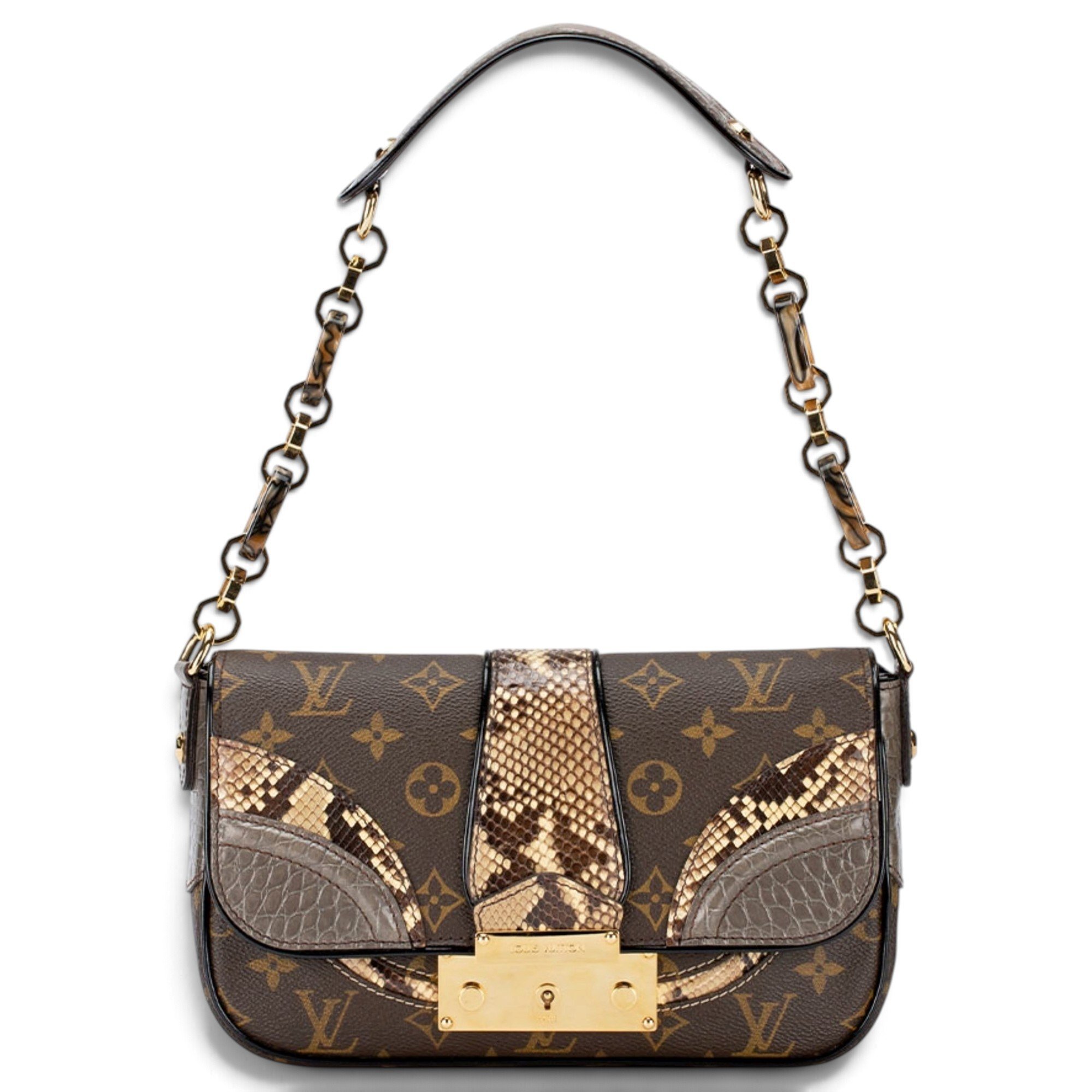Pochette Accessoire leather handbag