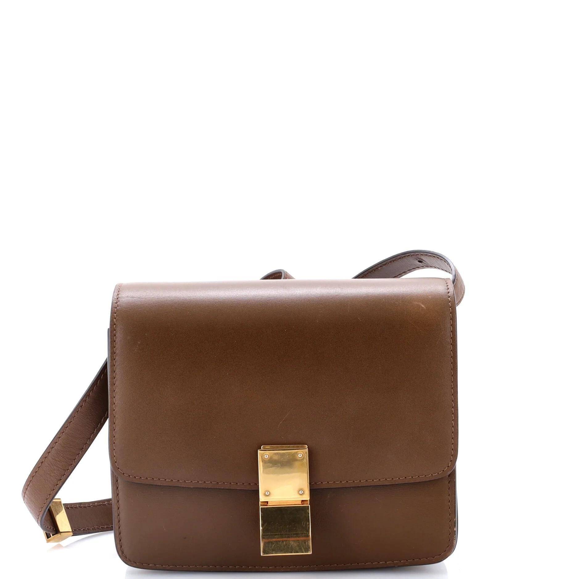 Leather crossbody bag