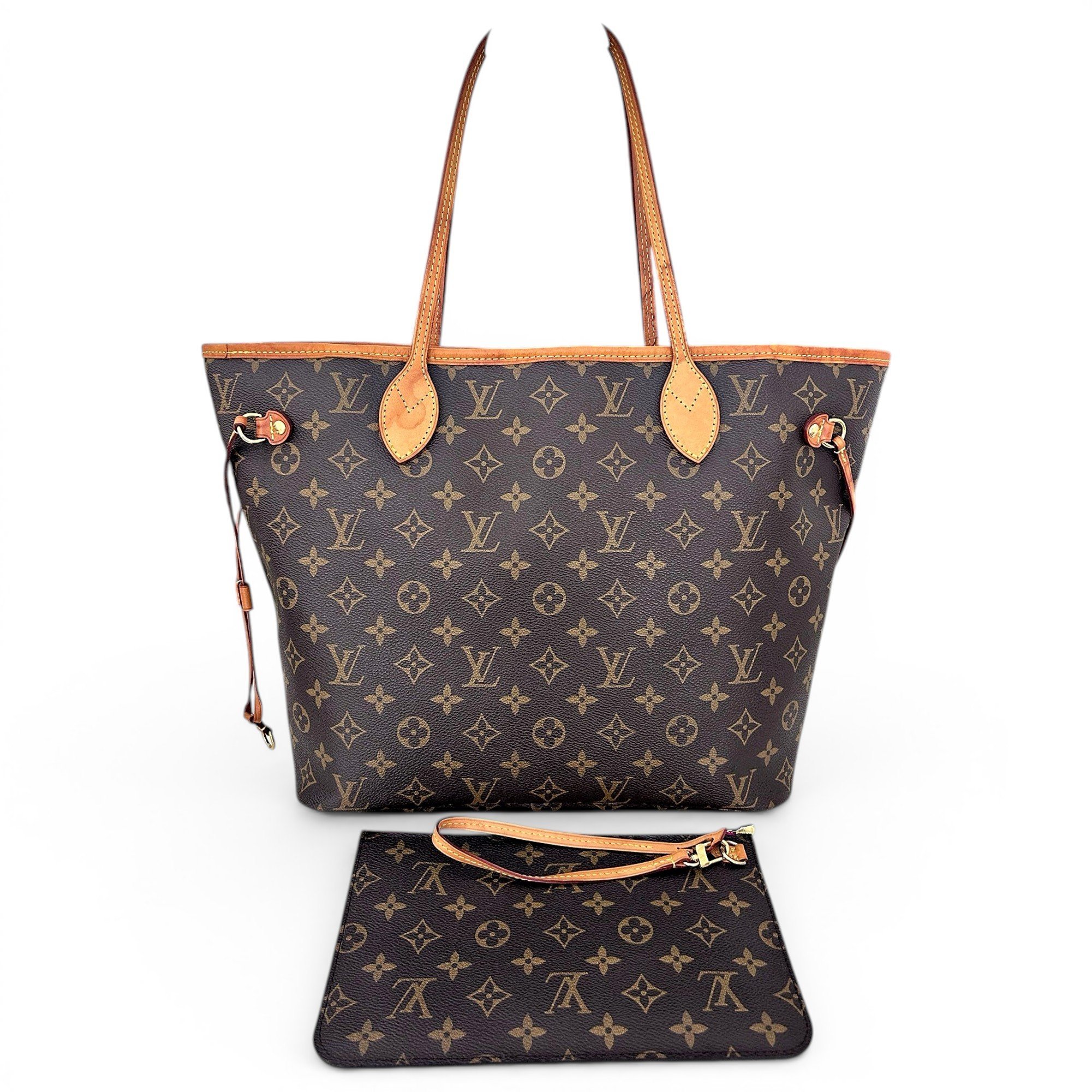 Neverfull leather tote