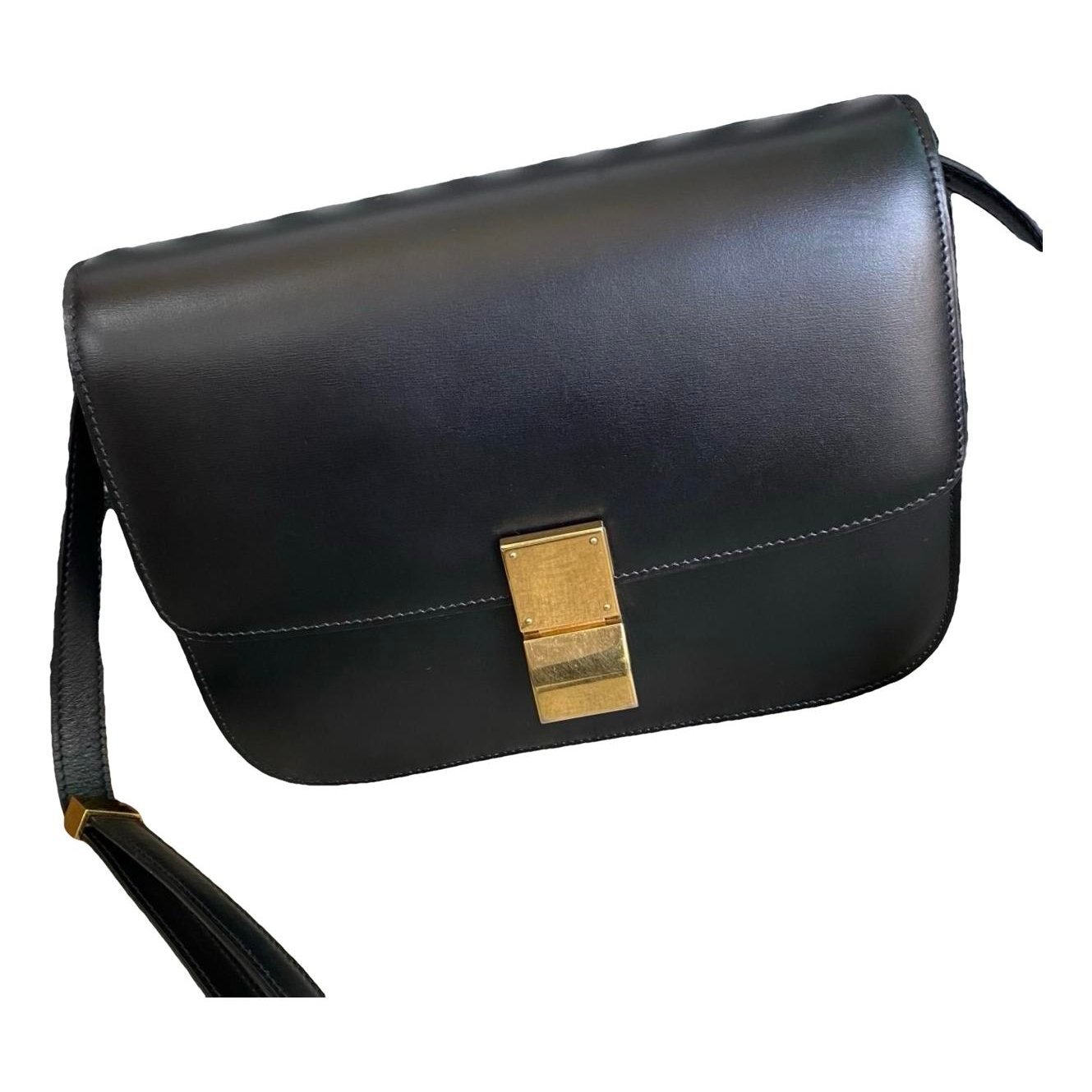 Classic leather handbag