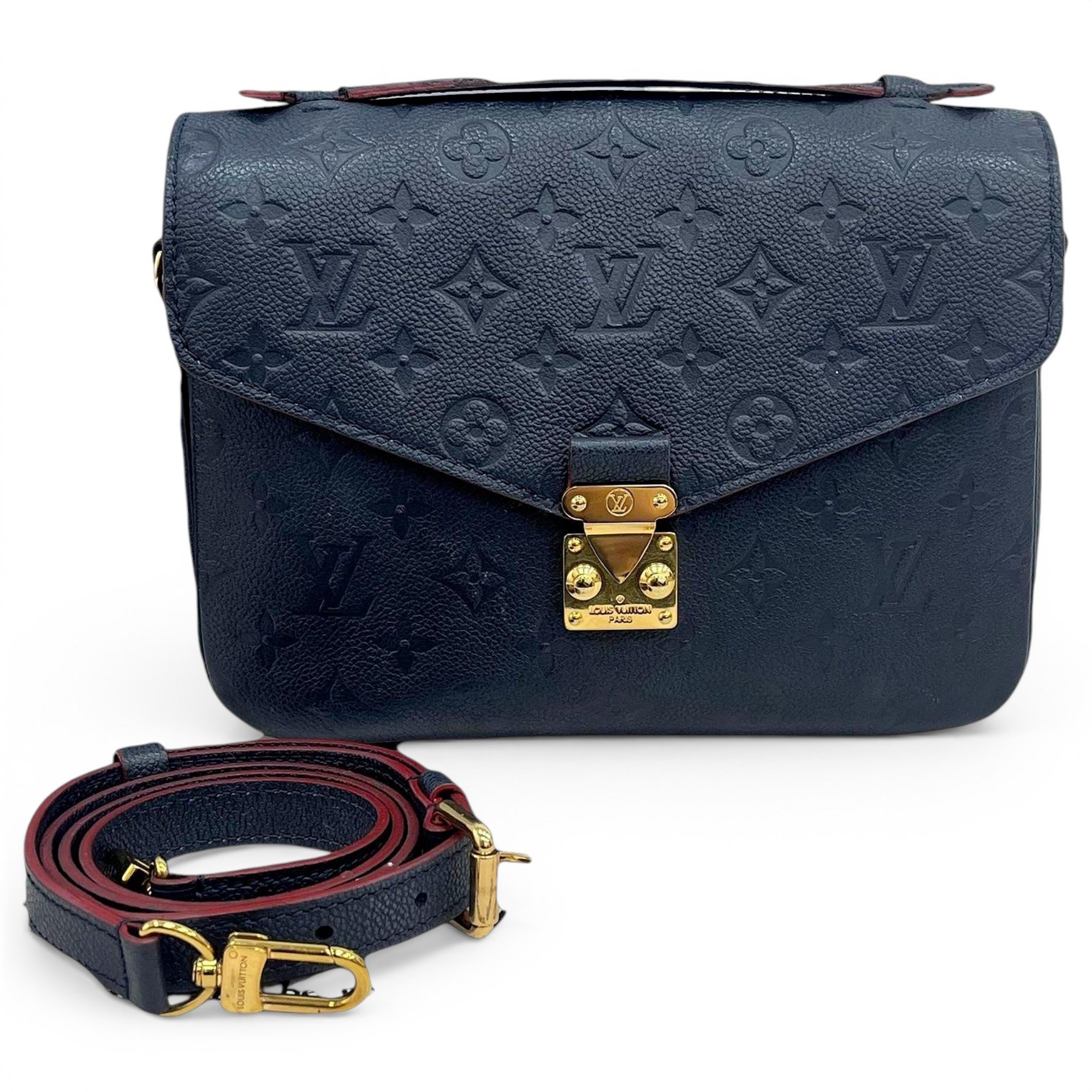 Metis leather handbag