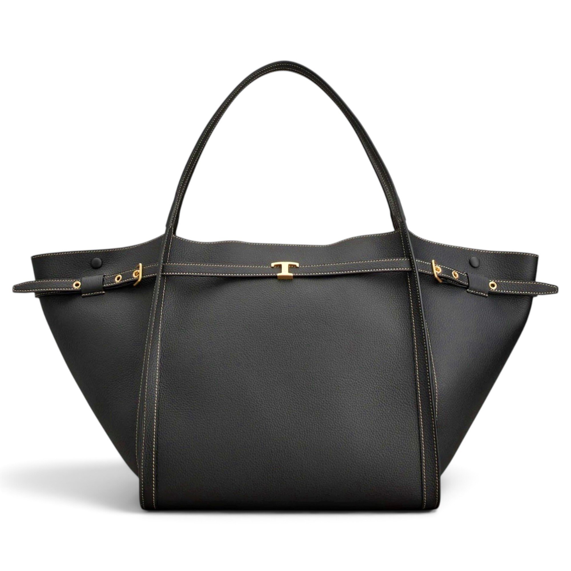 Leather tote