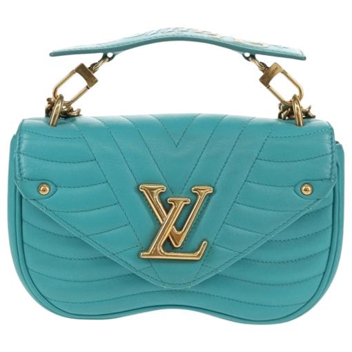 New Wave leather handbag