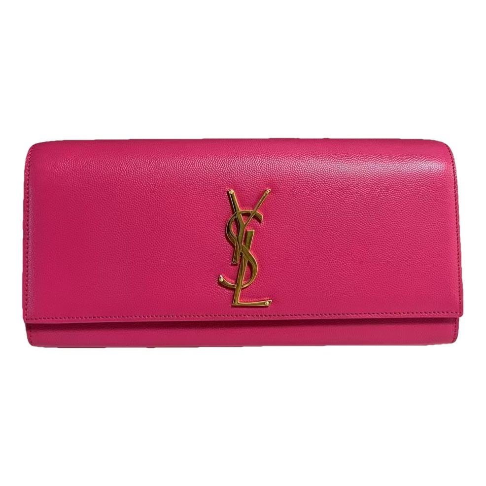 Kate monogramme leather clutch bag