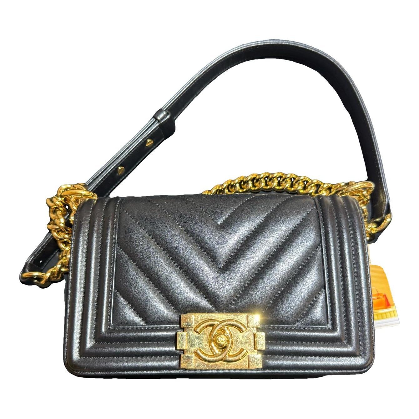 Boy pony-style calfskin handbag