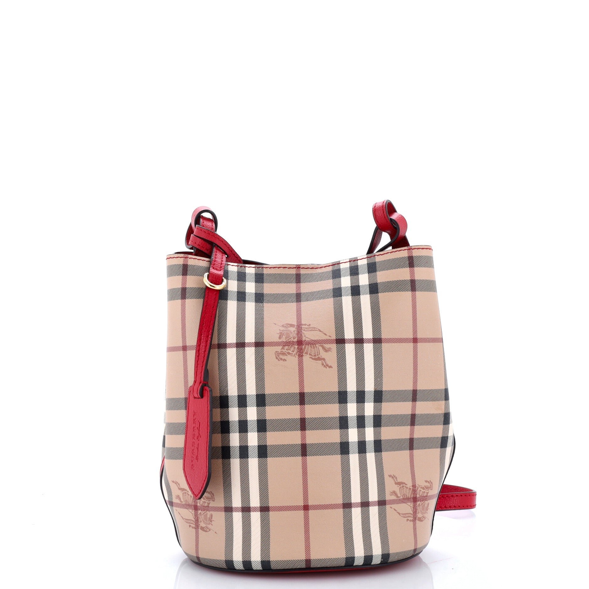 Lorne Bucket Bag Haymarket Coated Canvas Small