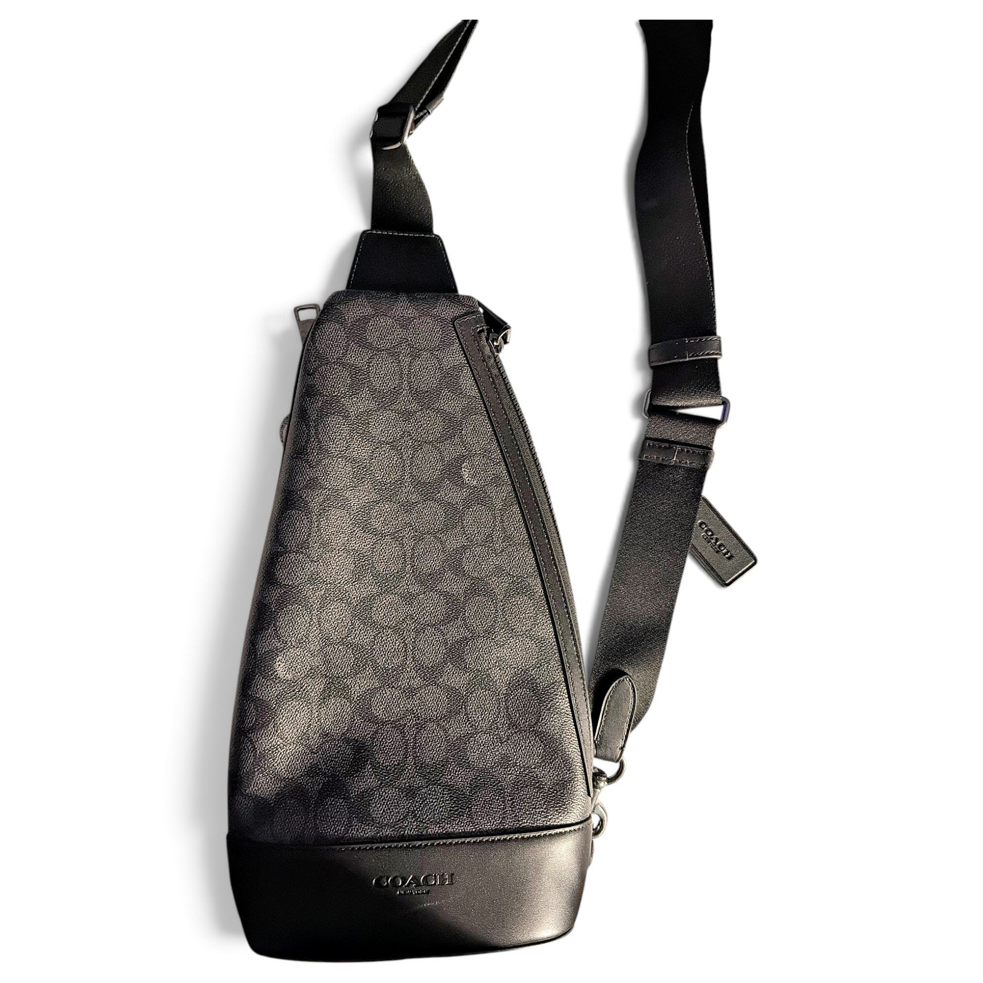 Leather backpack