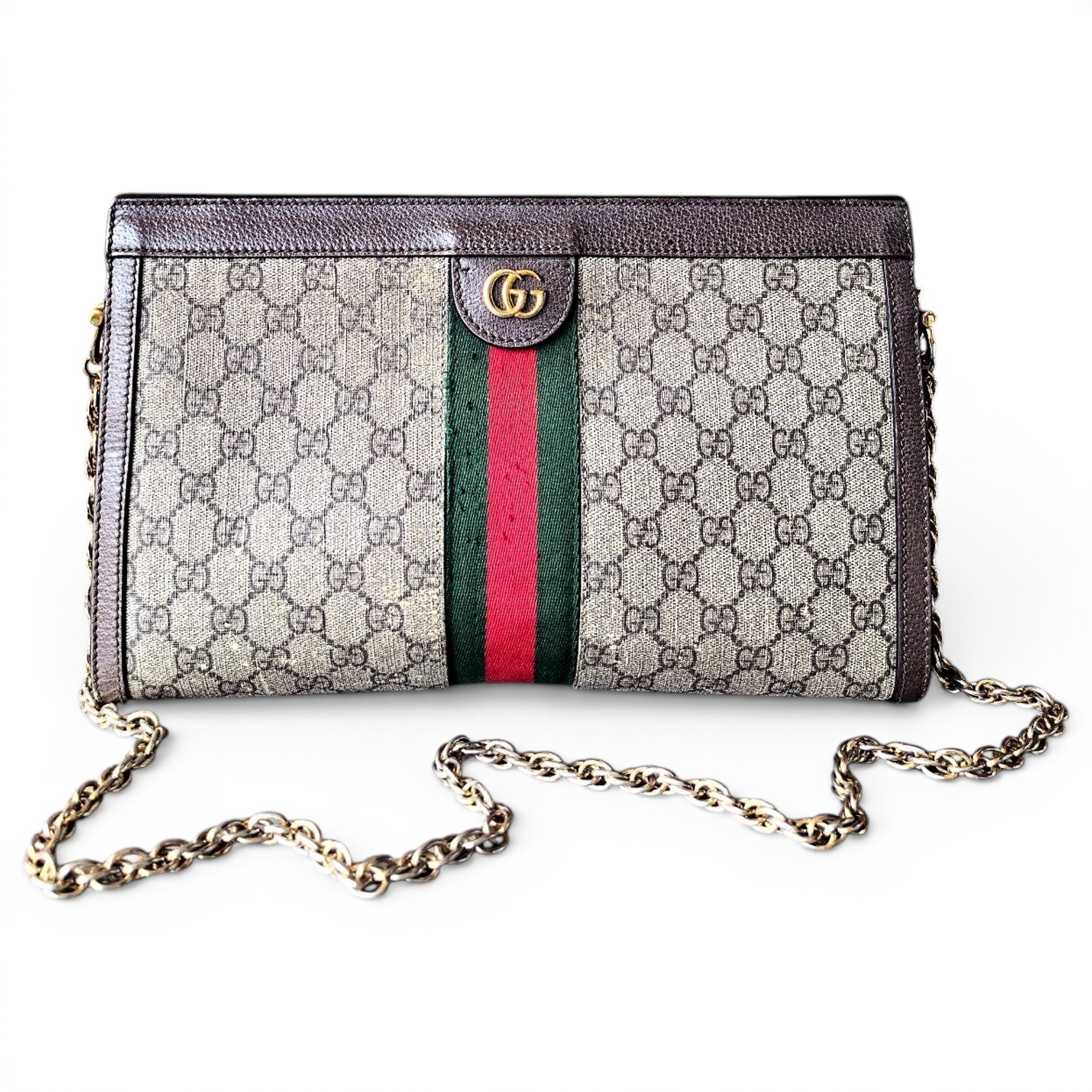 Ophidia leather handbag