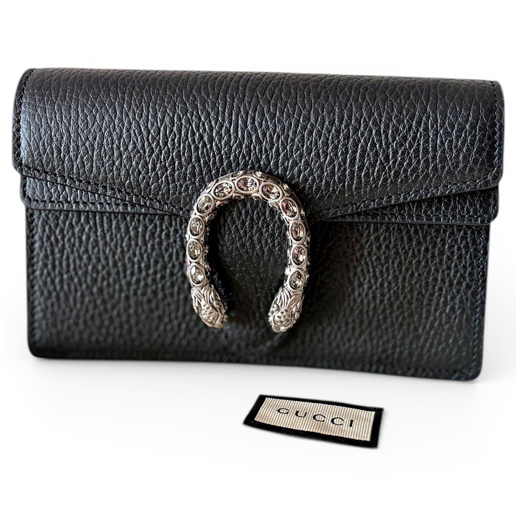 Dionysus Super Mini leather crossbody bag