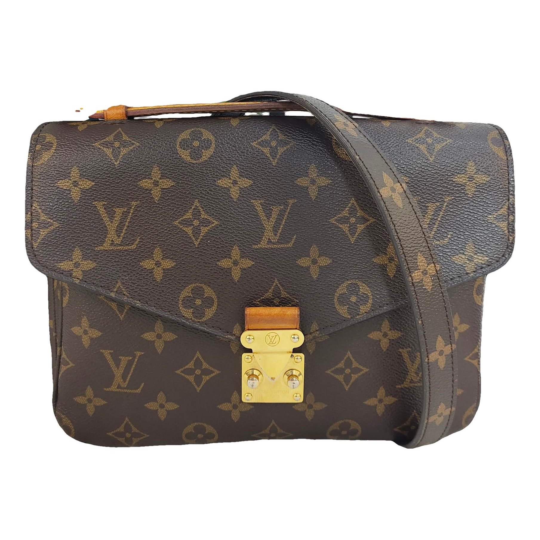 Metis leather handbag