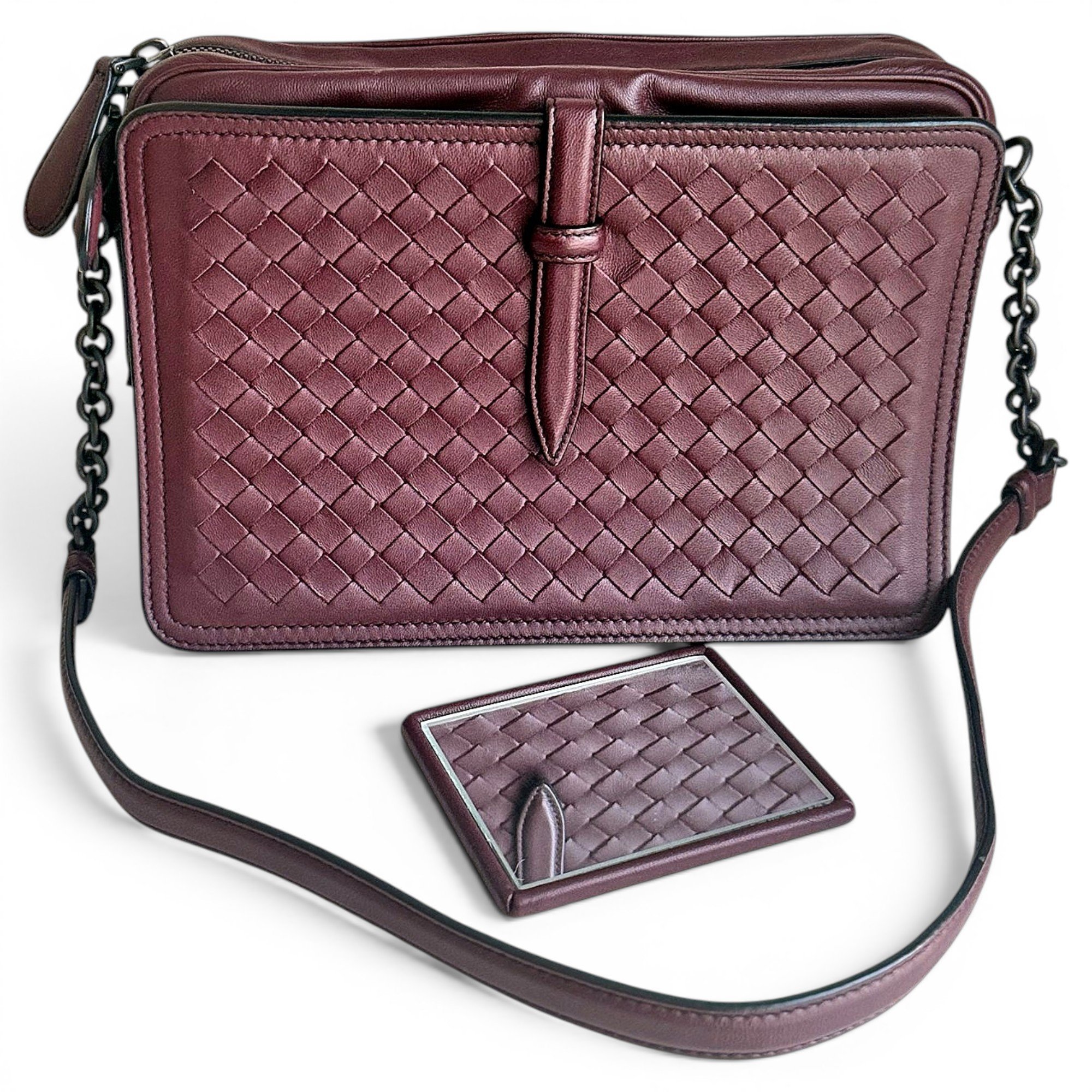 Leather handbag