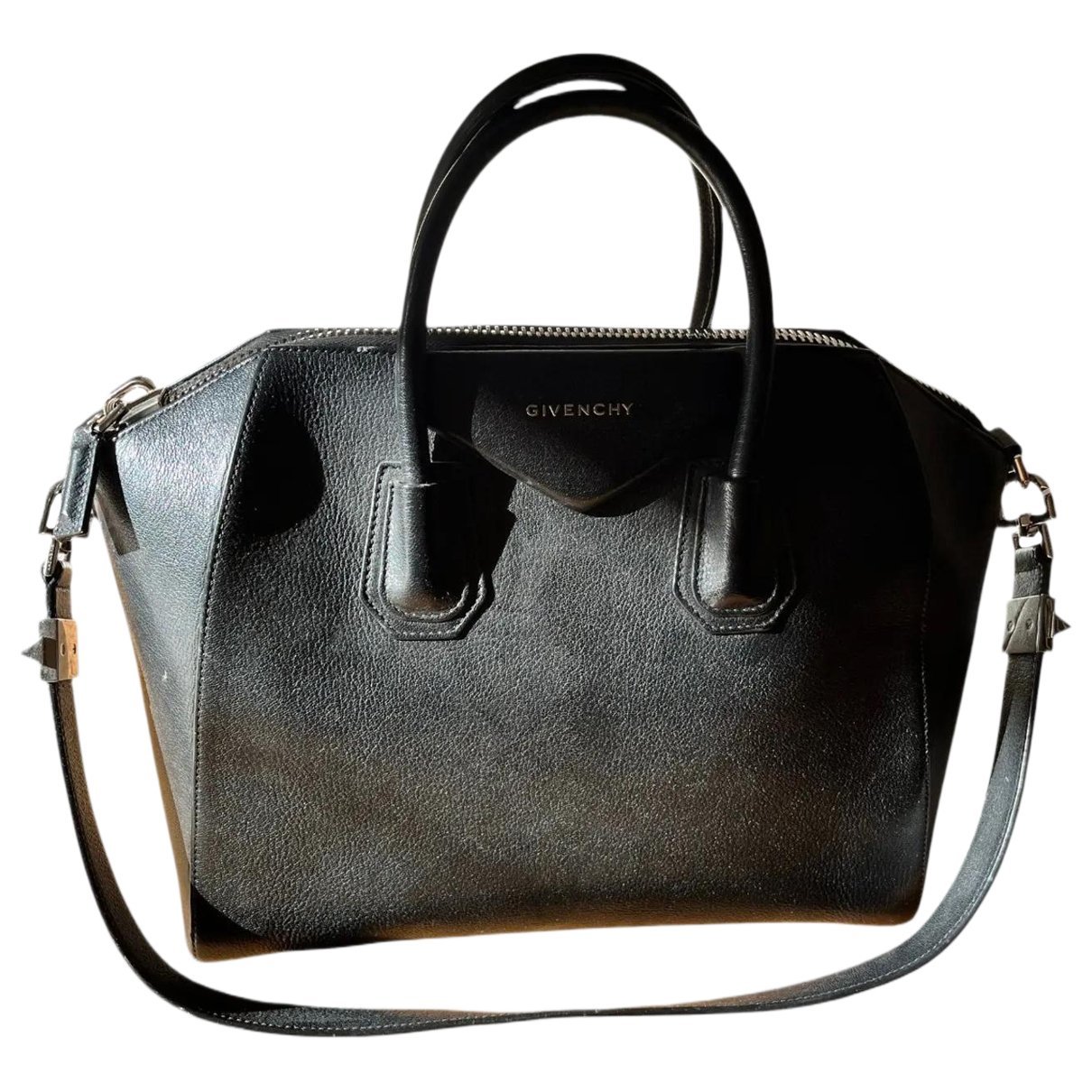 Leather handbag