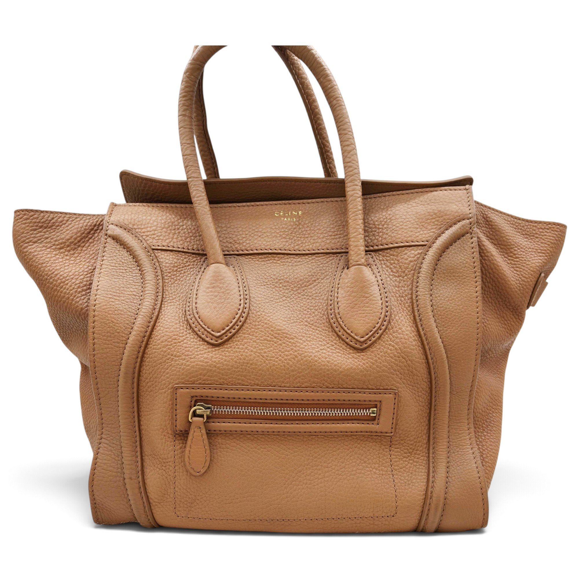 Nano Luggage leather handbag