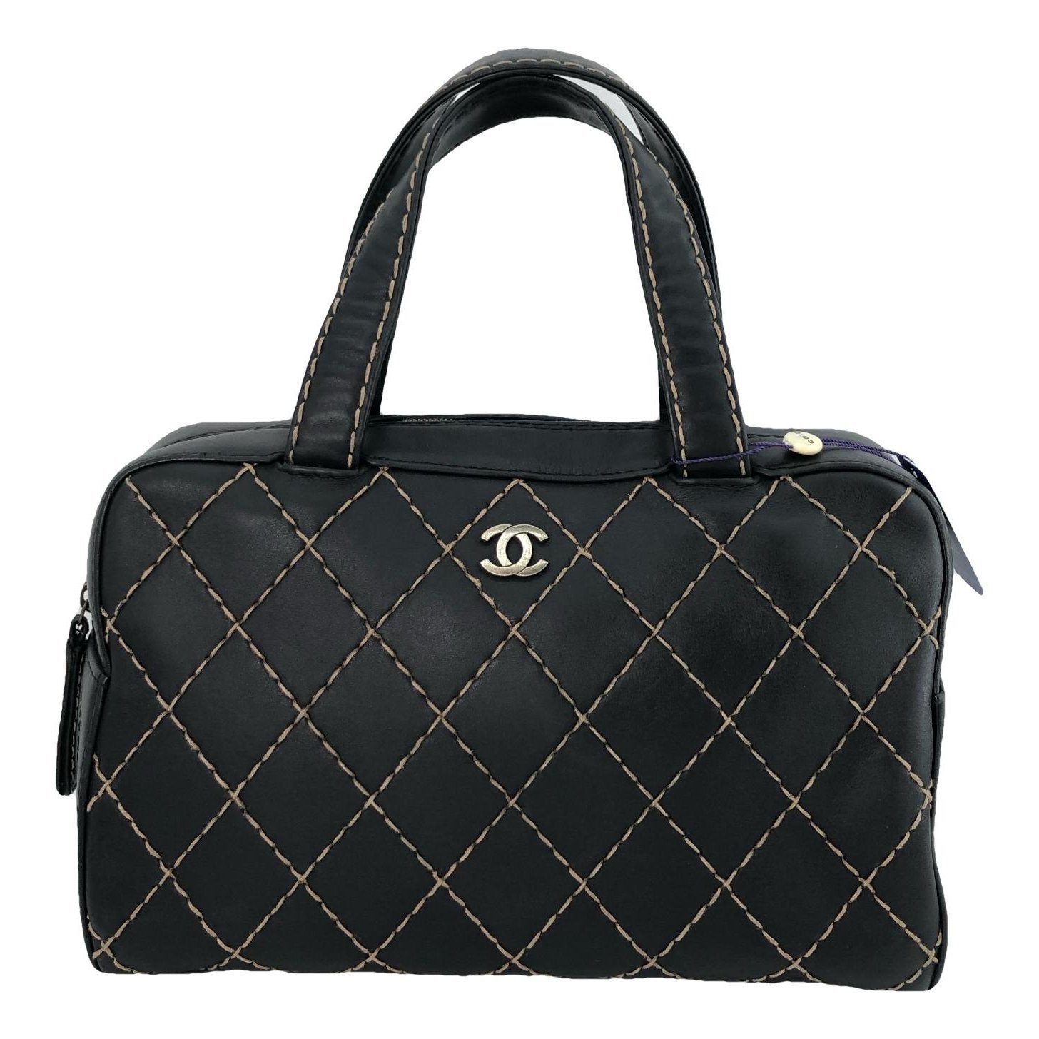 Trendy CC Vanity leather handbag