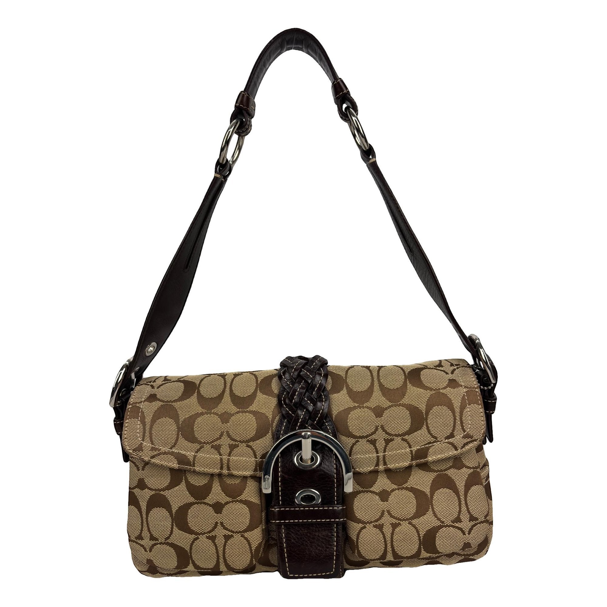 Signature Sufflette cloth handbag