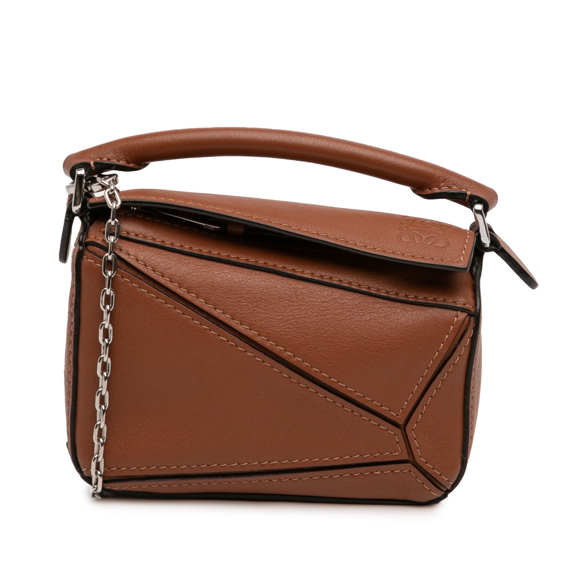 Leather satchel