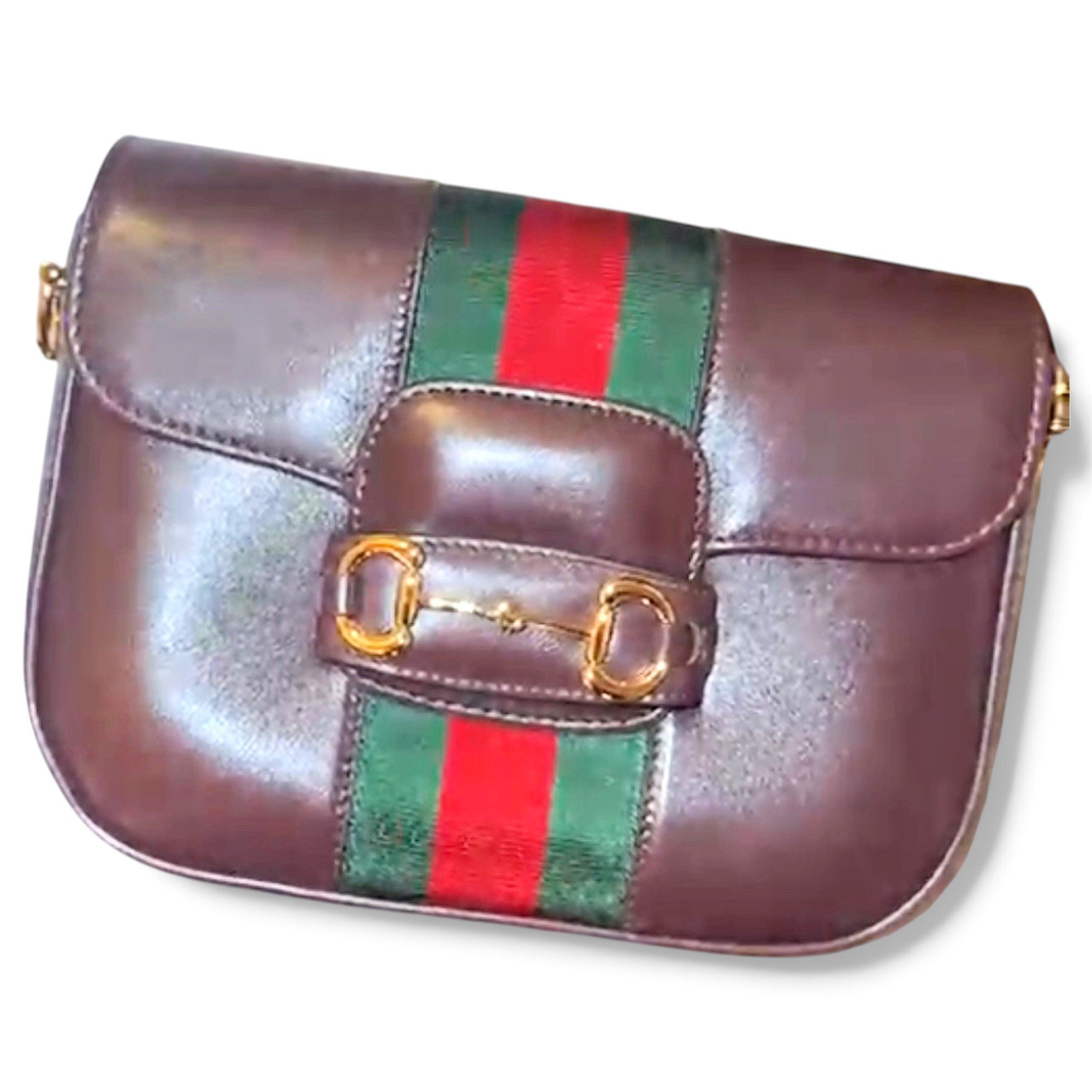 Horsebit 1955 Flap leather handbag