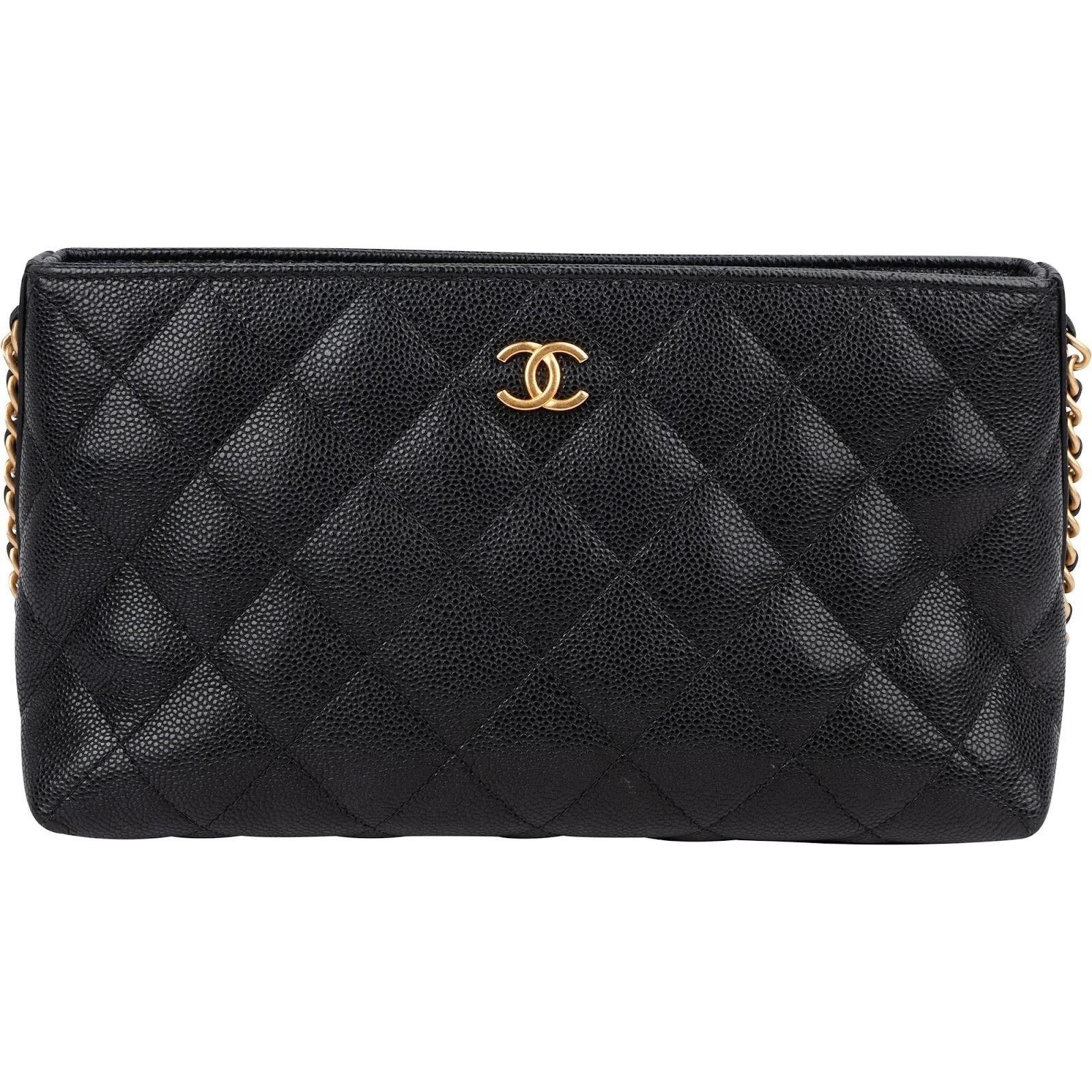 Timeless/Classique leather clutch bag