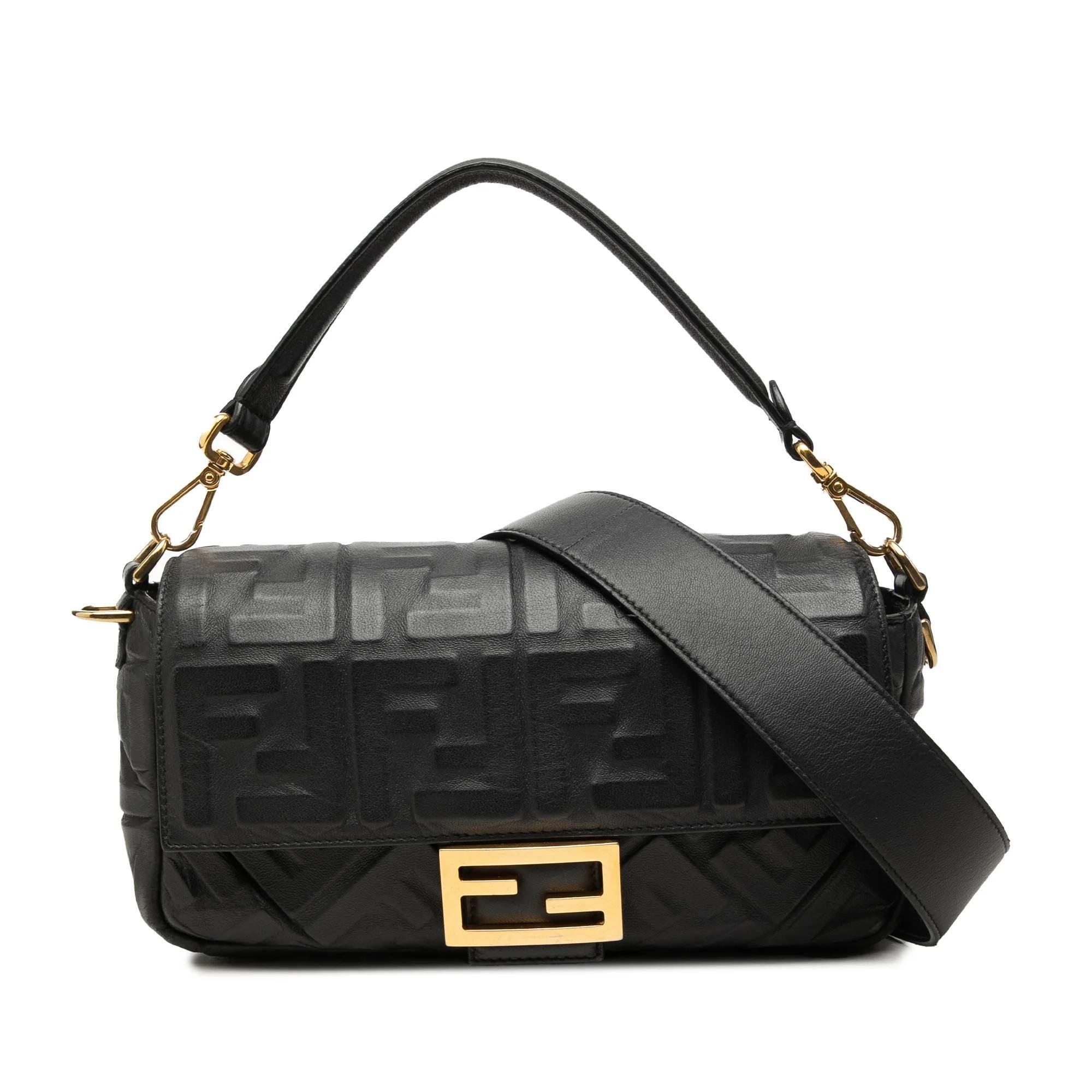 Baguette leather satchel