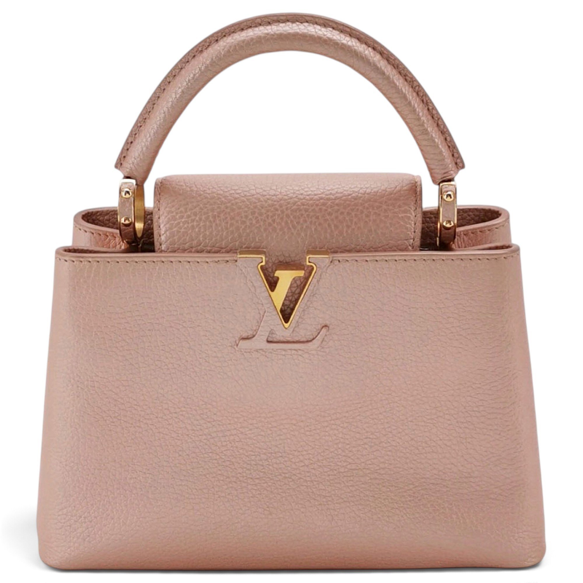 Capucines leather handbag