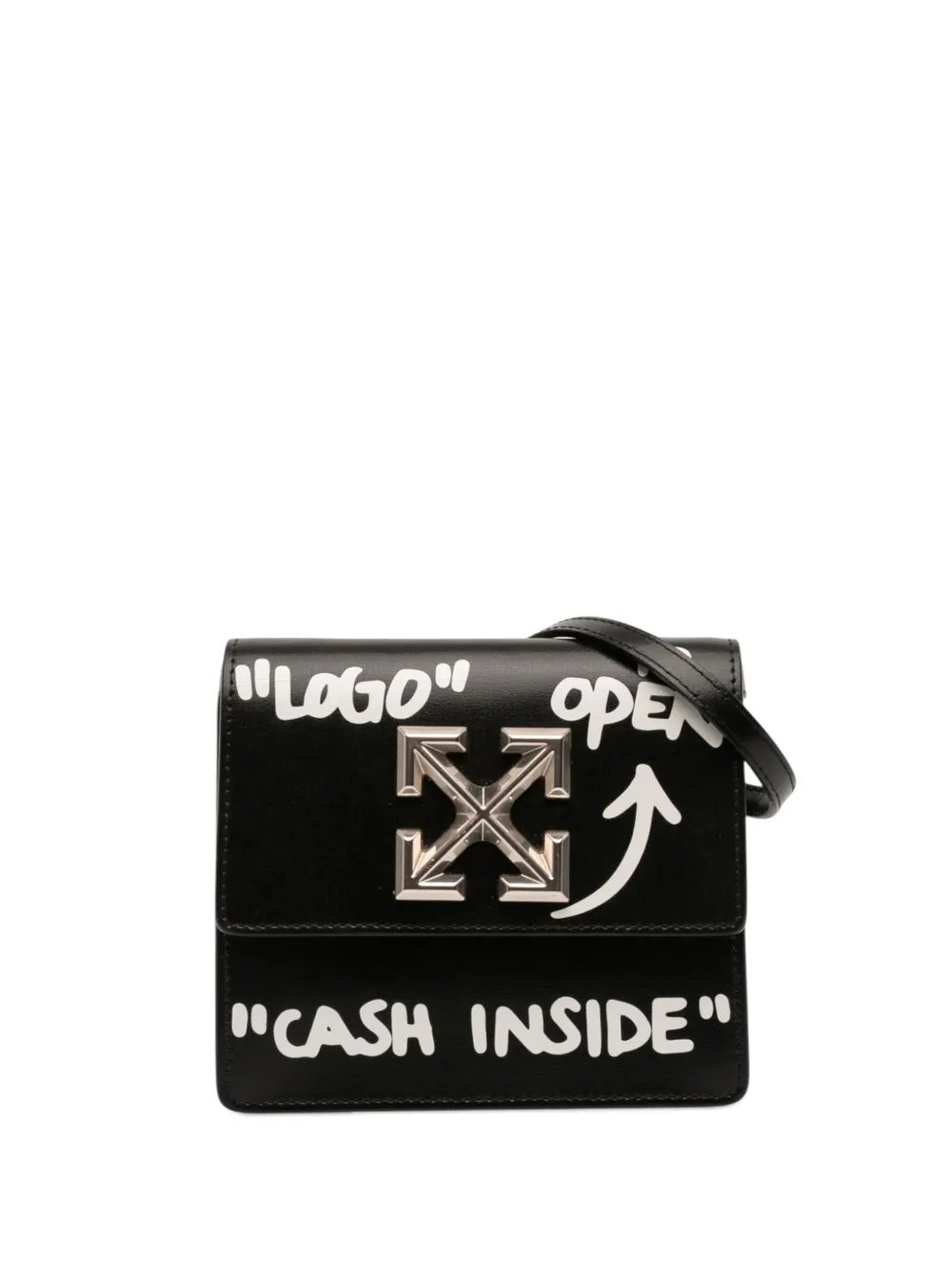 2020-2025 Glazed Calfskin Cash Inside Jitney 0.7 Bag crossbody bag