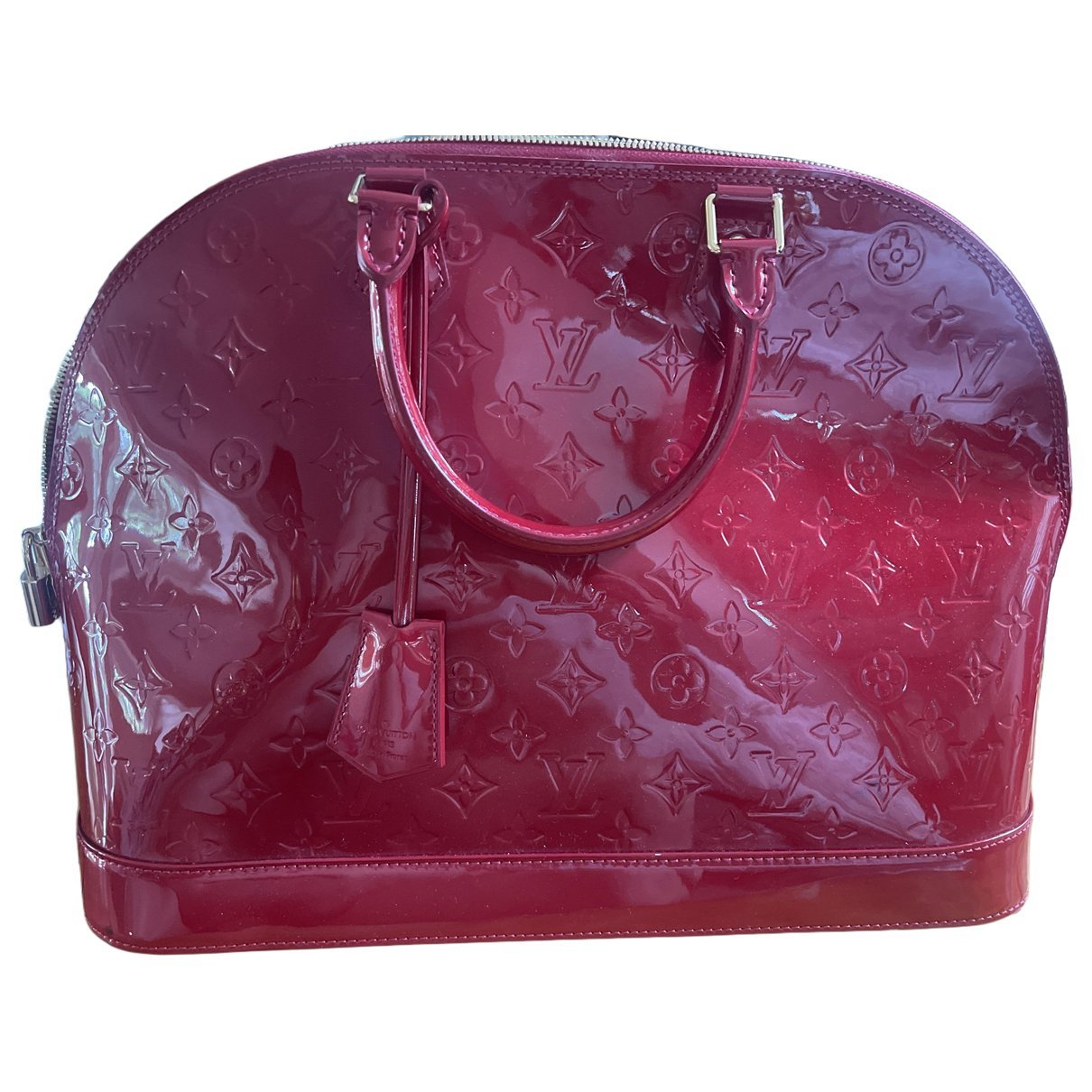 Alma vinyl handbag