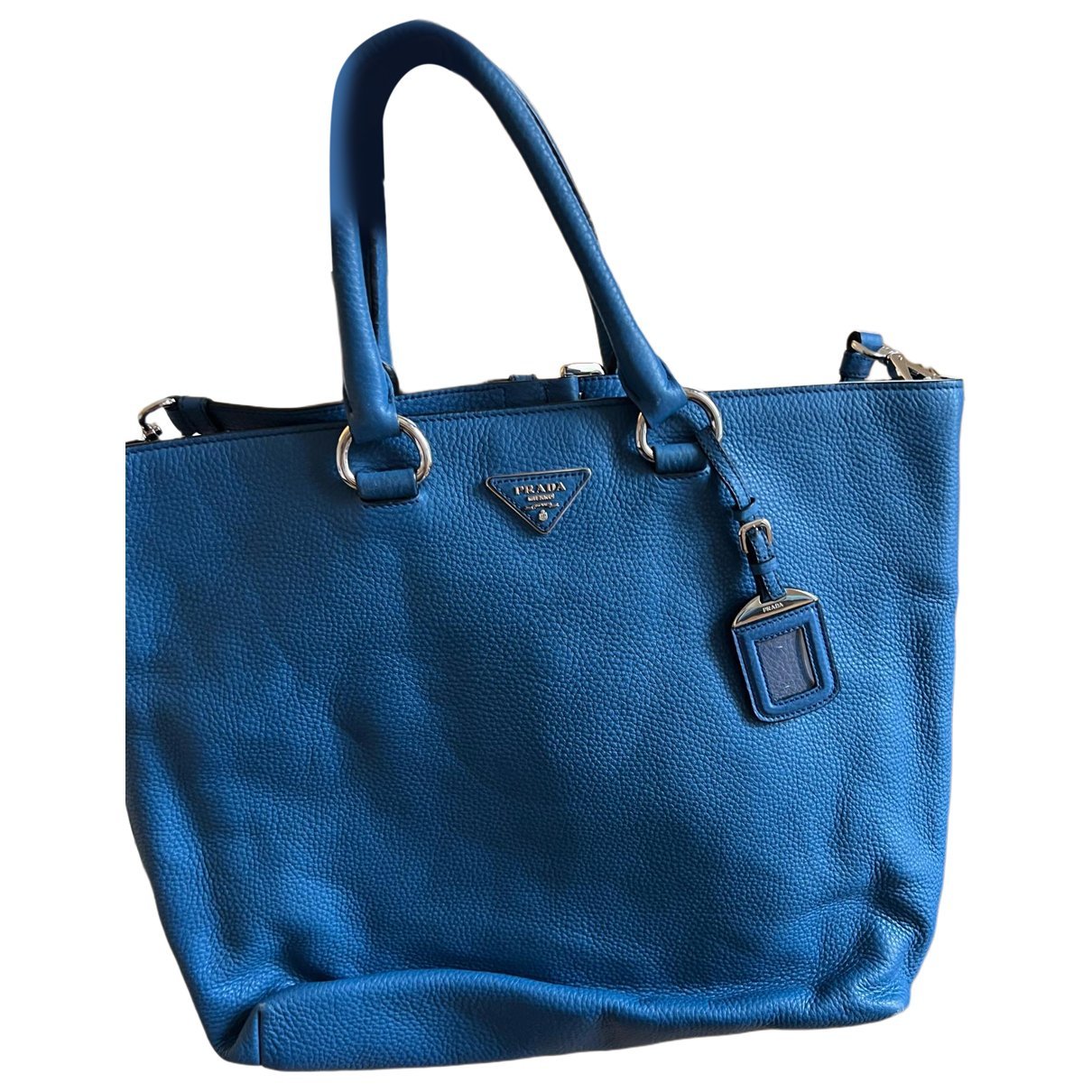 Leather tote
