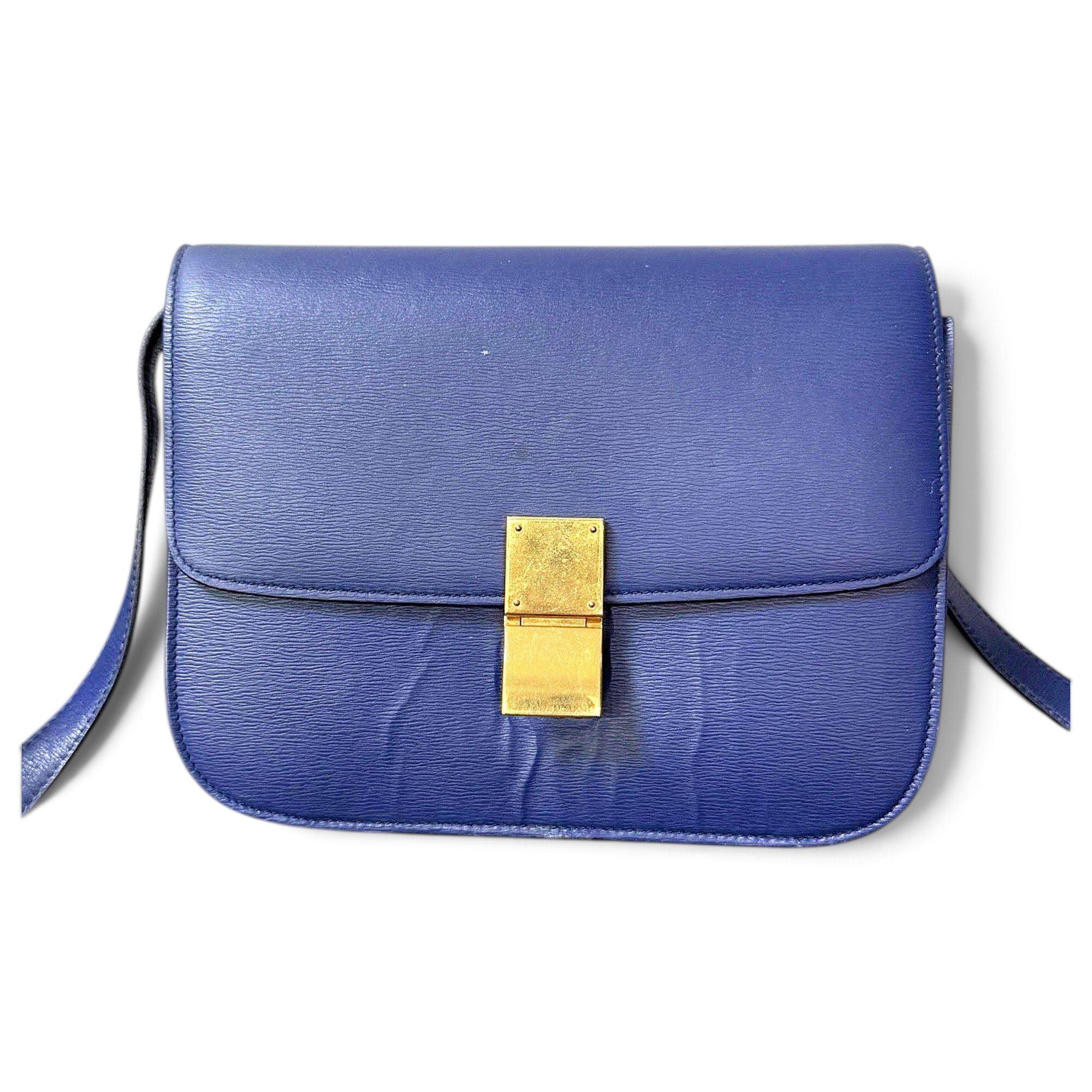Classic leather crossbody bag