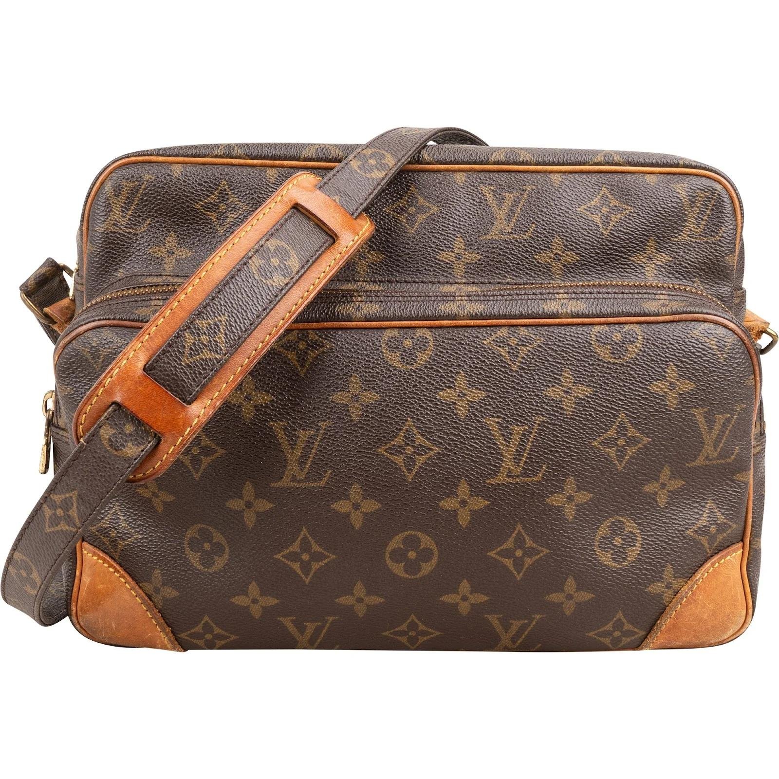 Nile leather crossbody bag