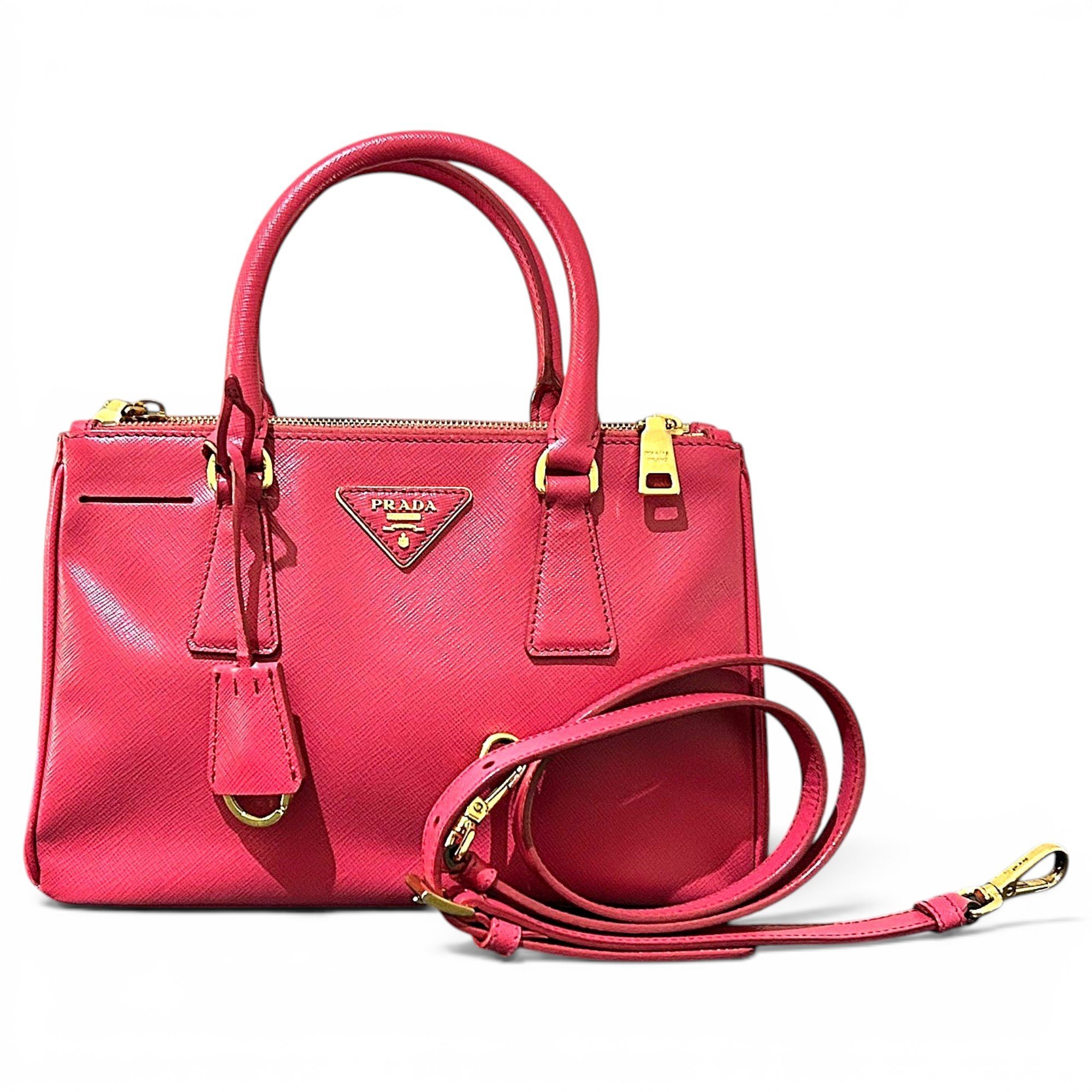 Galleria leather handbag