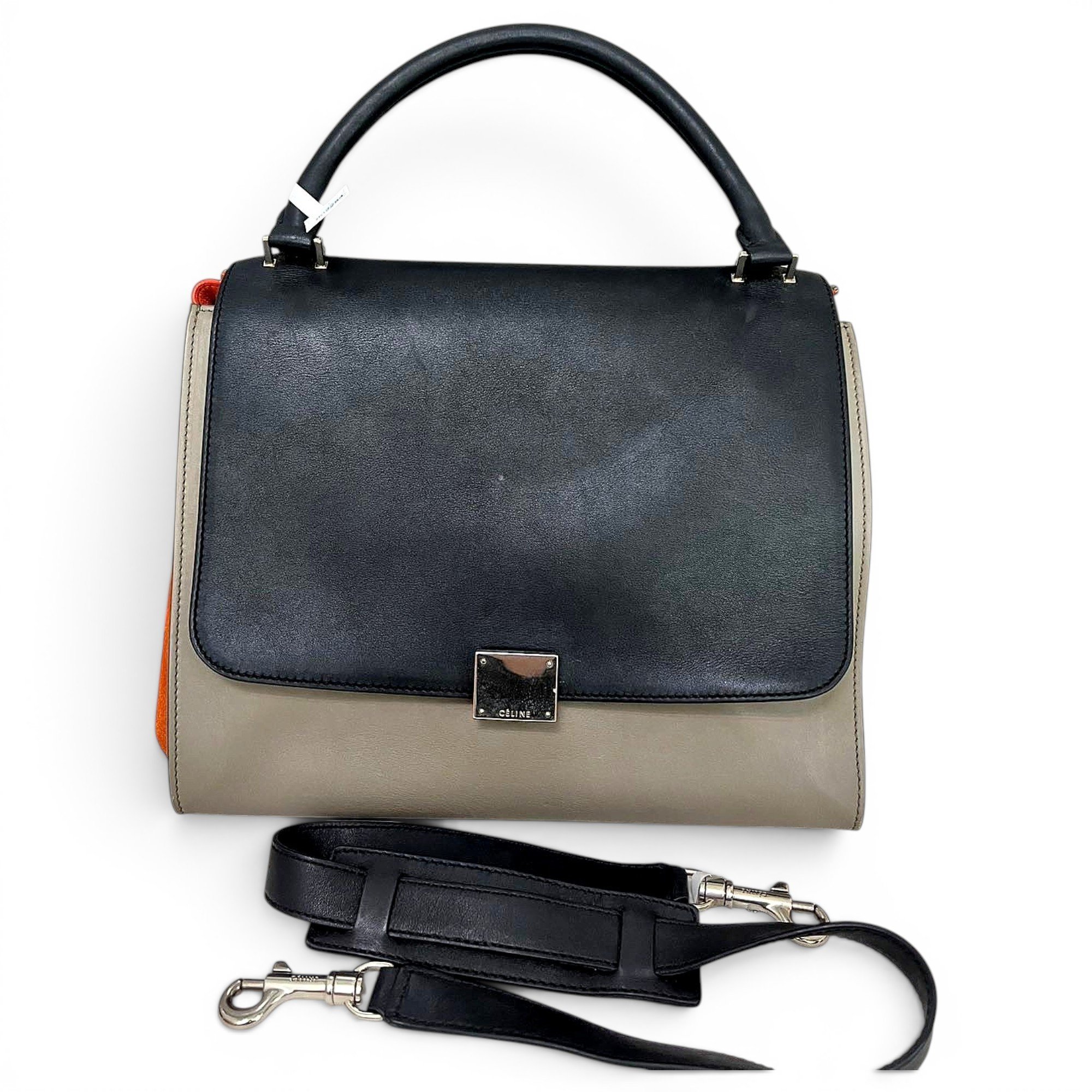 Leather handbag
