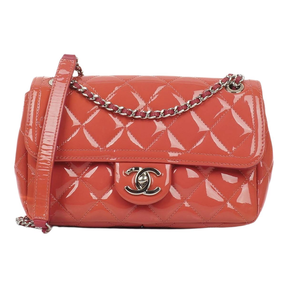 Timeless/Classique patent leather handbag