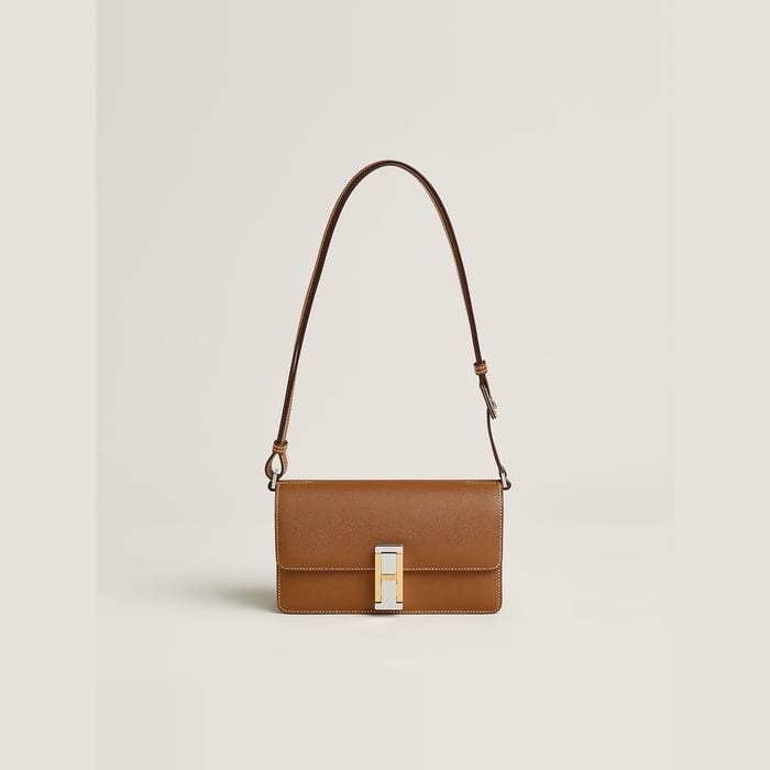 Gold Mallette Bag